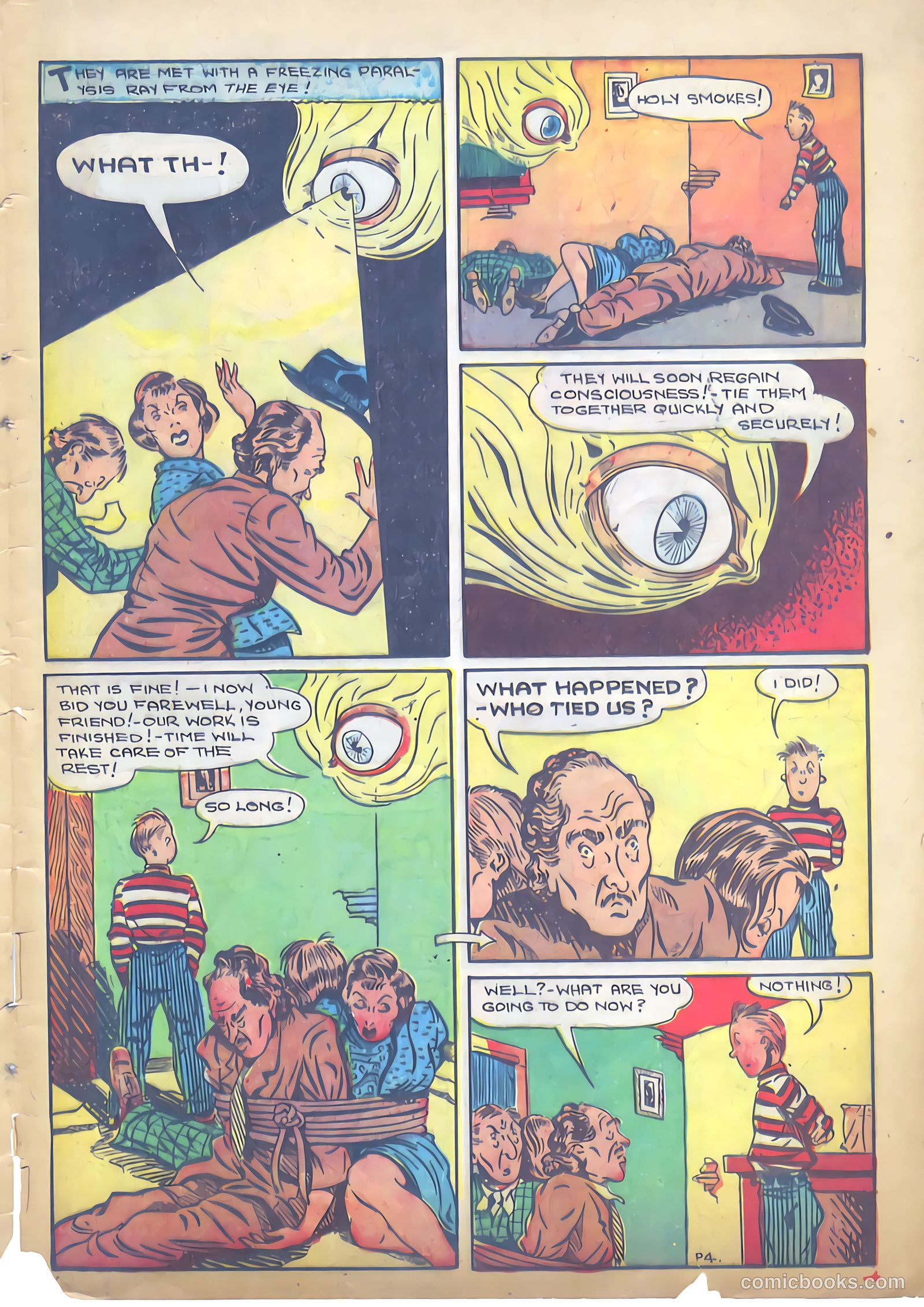 Keen Detective Funnies #19 — page 50 of 61