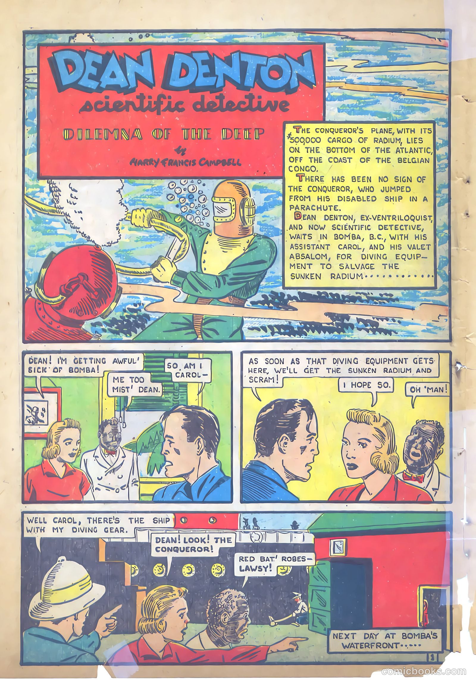 Keen Detective Funnies #19 — page 55 of 61
