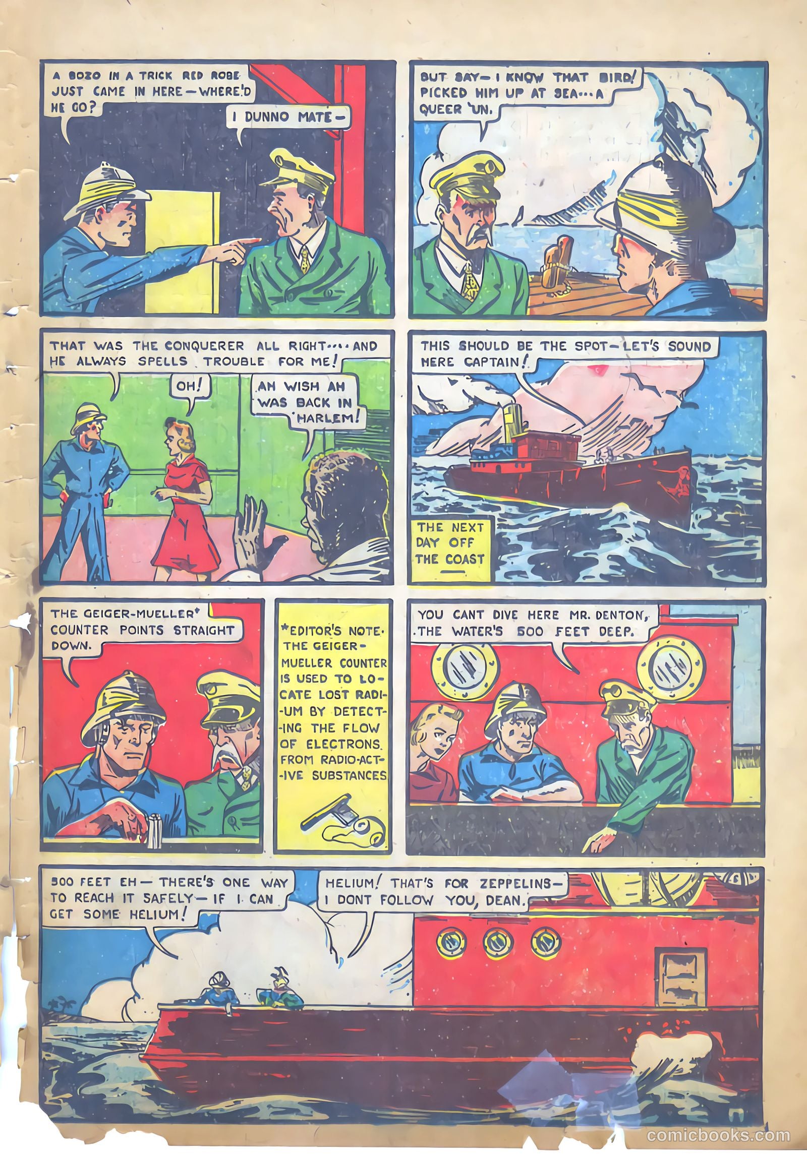 Keen Detective Funnies #19 — page 56 of 61
