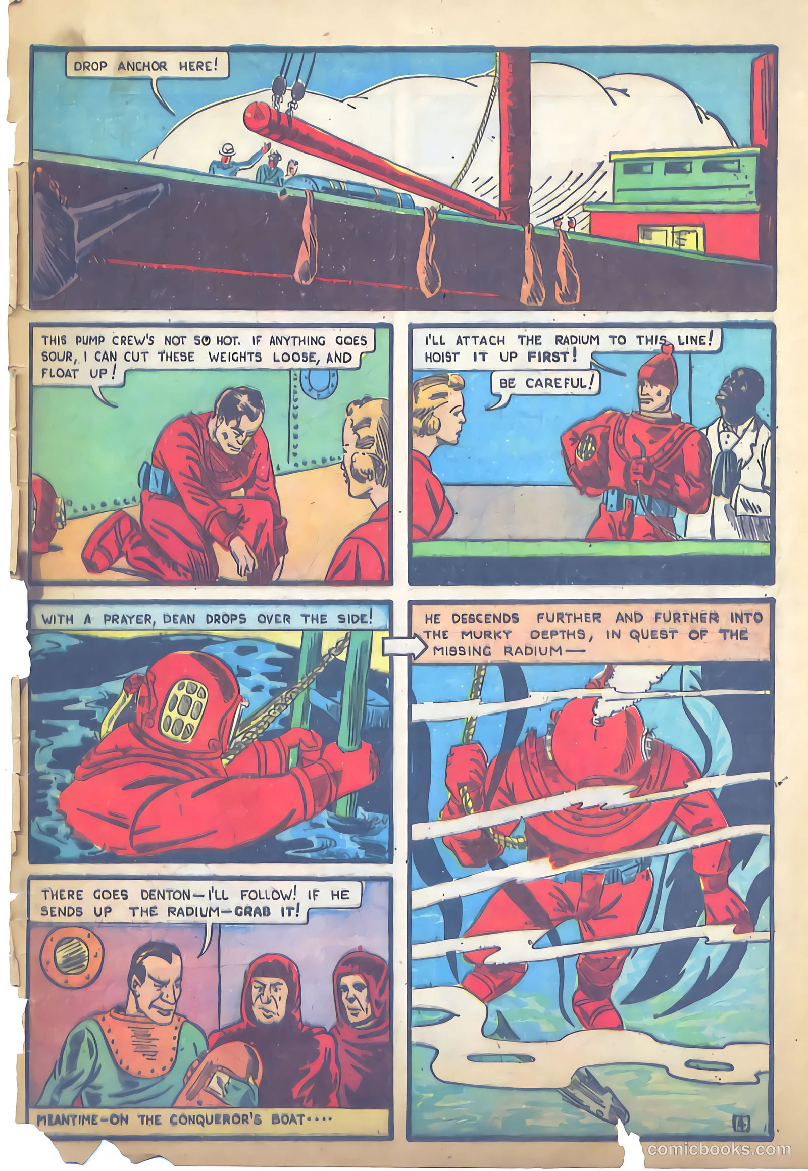 Keen Detective Funnies #19 — page 58 of 61
