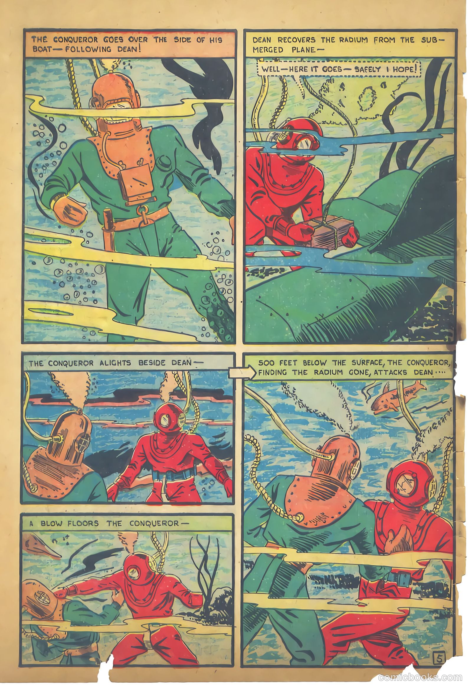 Keen Detective Funnies #19 — page 59 of 61
