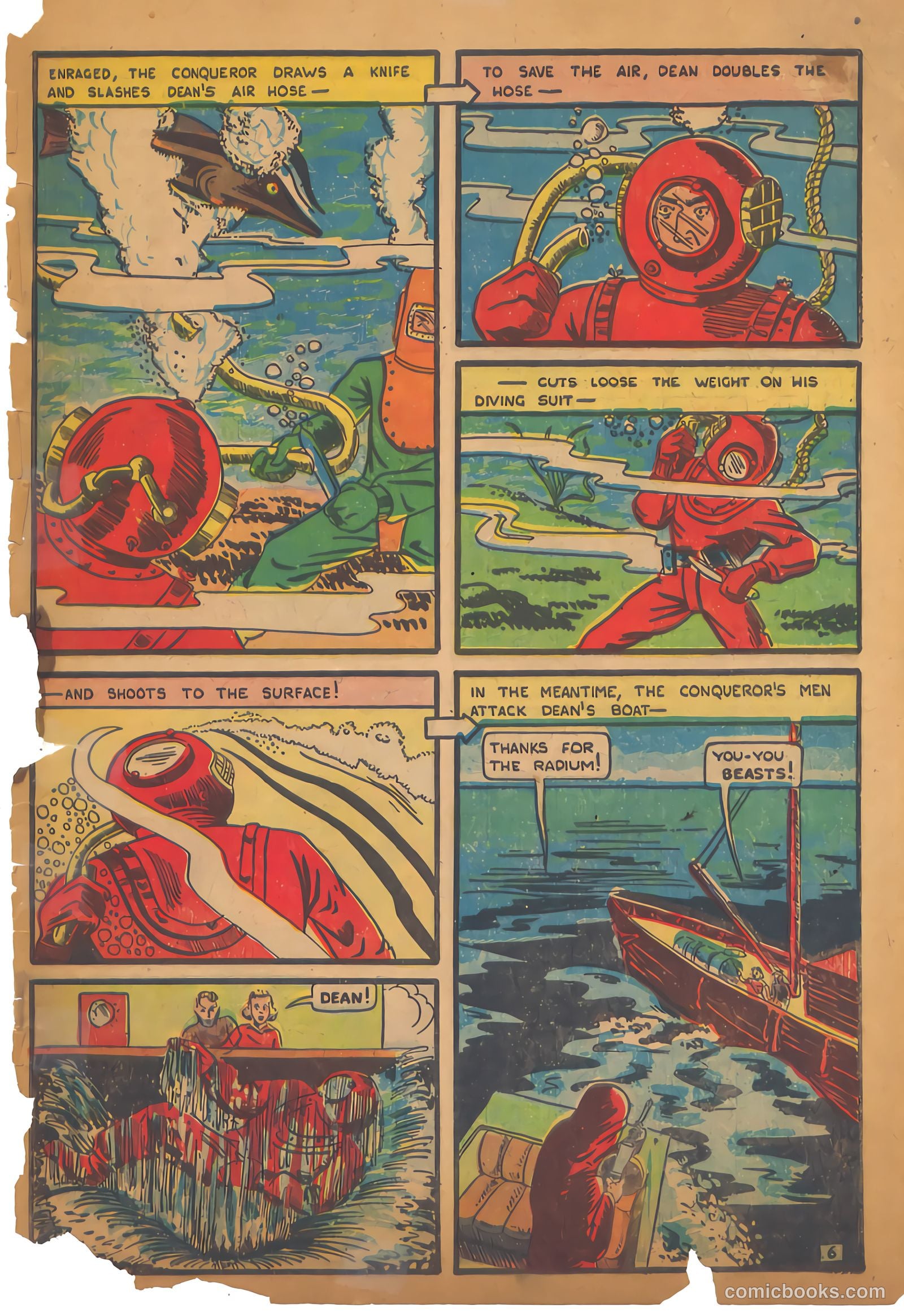Keen Detective Funnies #19 — page 60 of 61