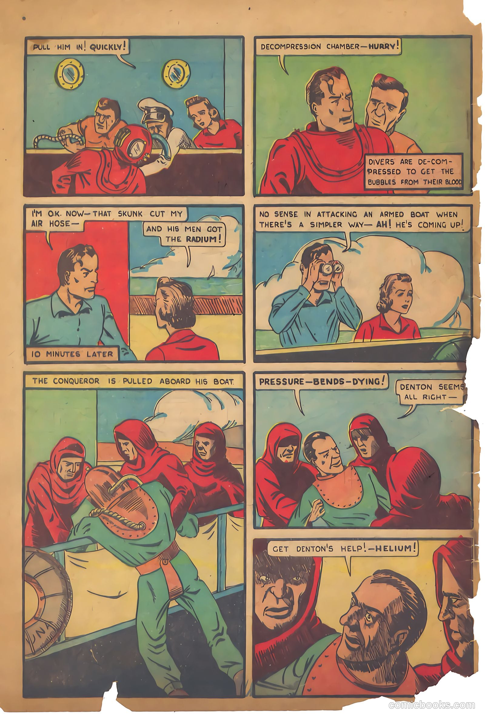 Keen Detective Funnies #19 — page 61 of 61