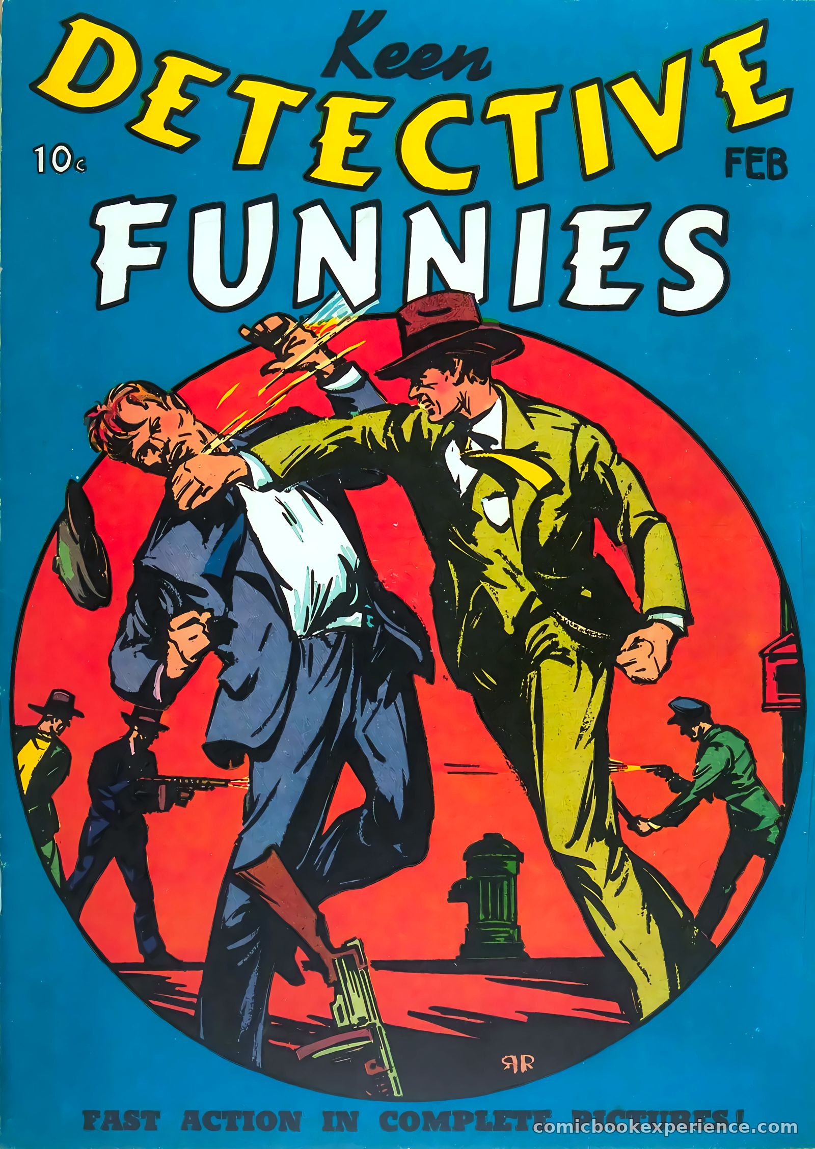 Keen Detective Funnies #2 — page 1 of 52