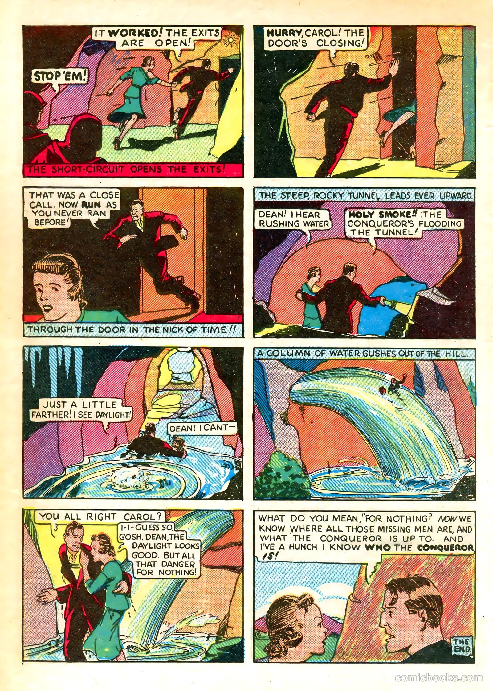 Keen Detective Funnies #2 — page 8 of 52