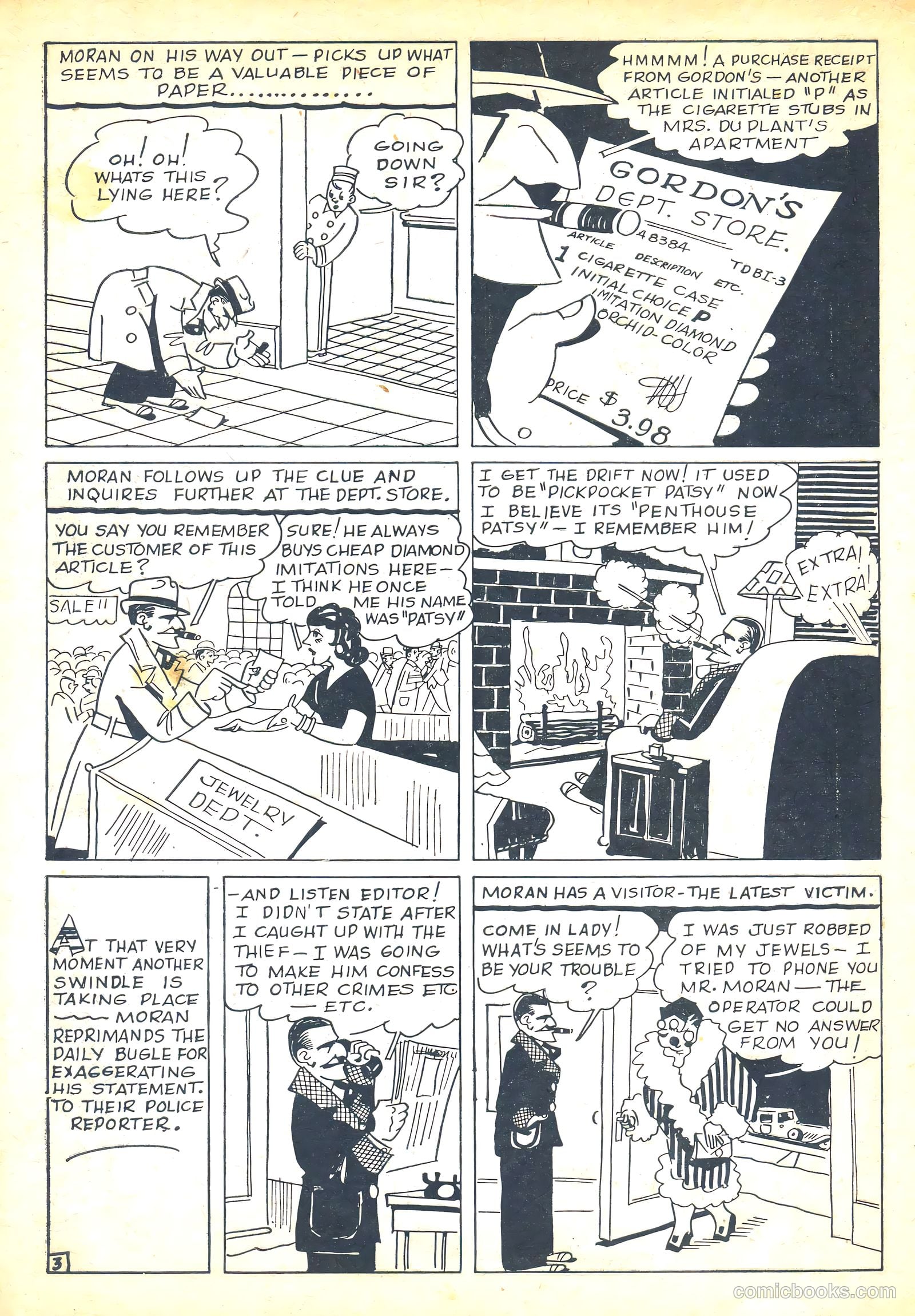 Keen Detective Funnies #2 — page 28 of 52