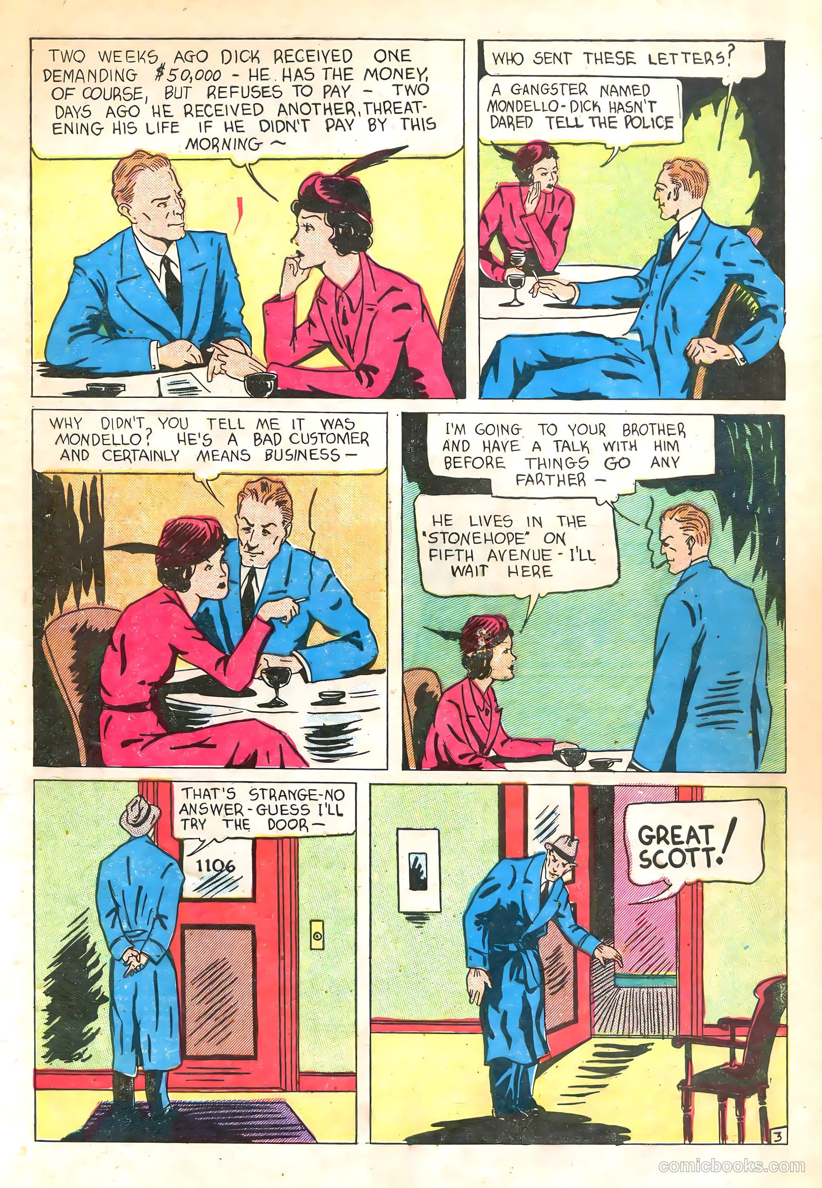 Keen Detective Funnies #2 — page 37 of 52