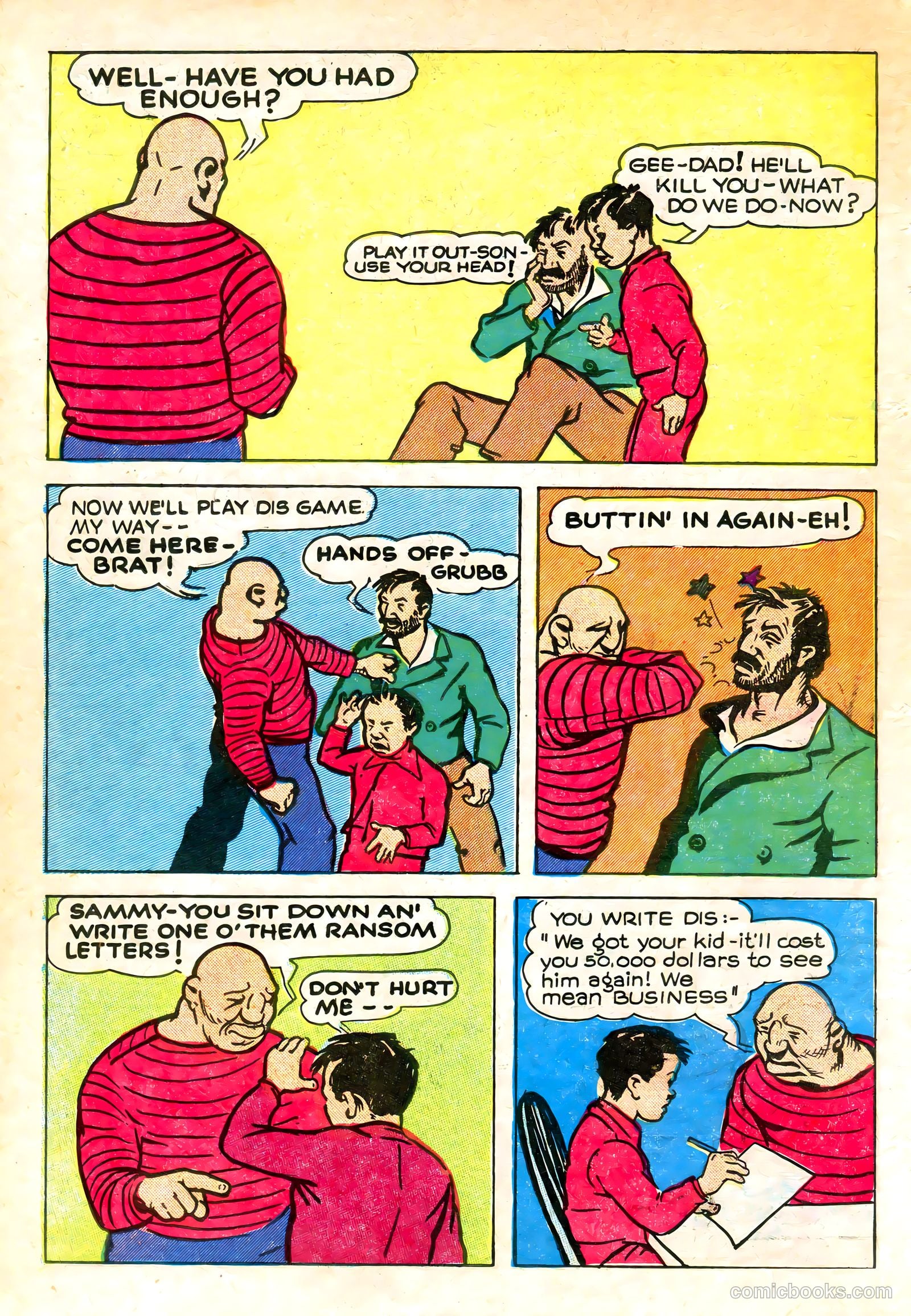 Keen Detective Funnies #2 — page 46 of 52