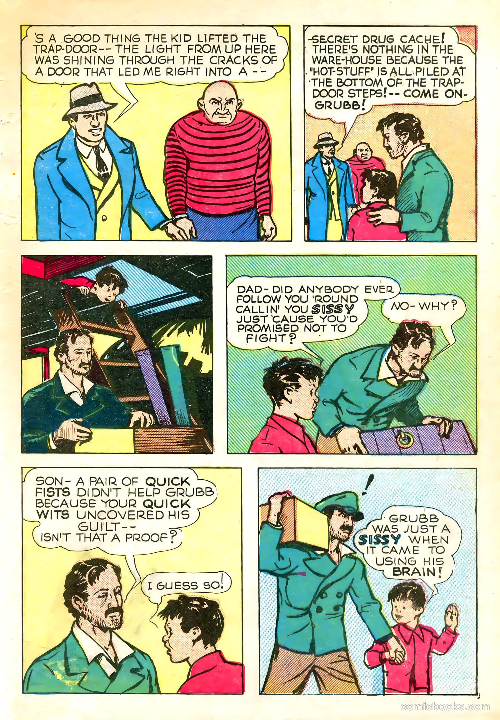 Keen Detective Funnies #2 — page 49 of 52