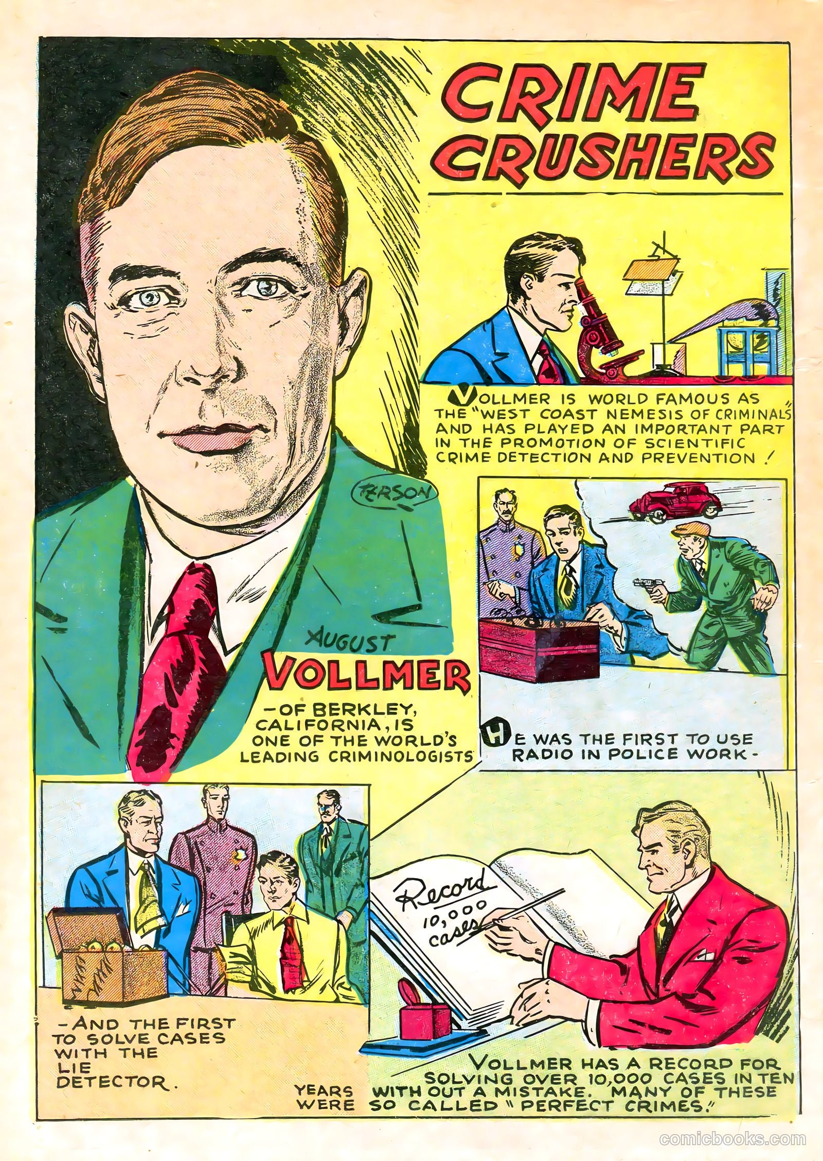 Keen Detective Funnies #2 — page 50 of 52