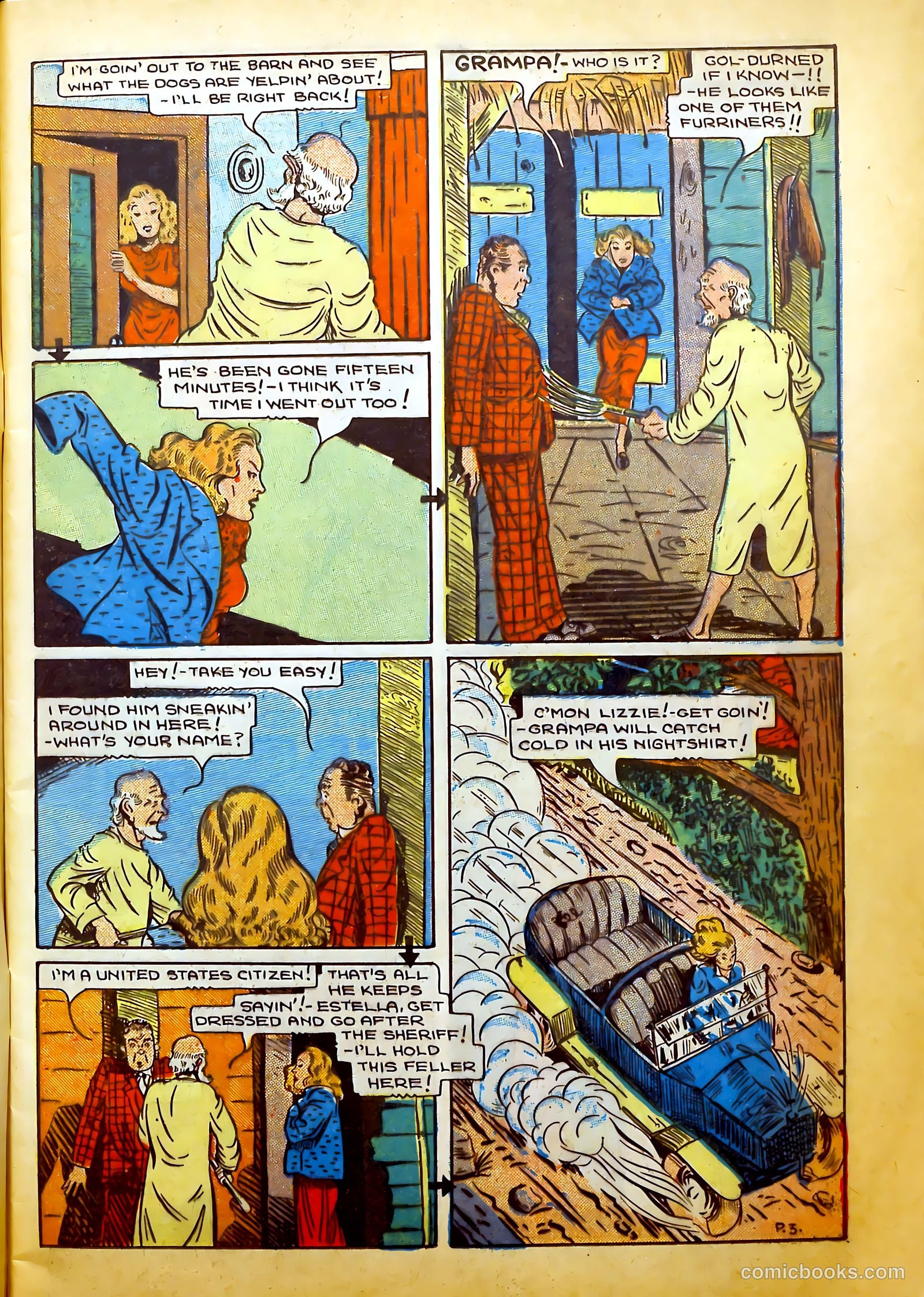 Keen Detective Funnies #20 — page 5 of 68