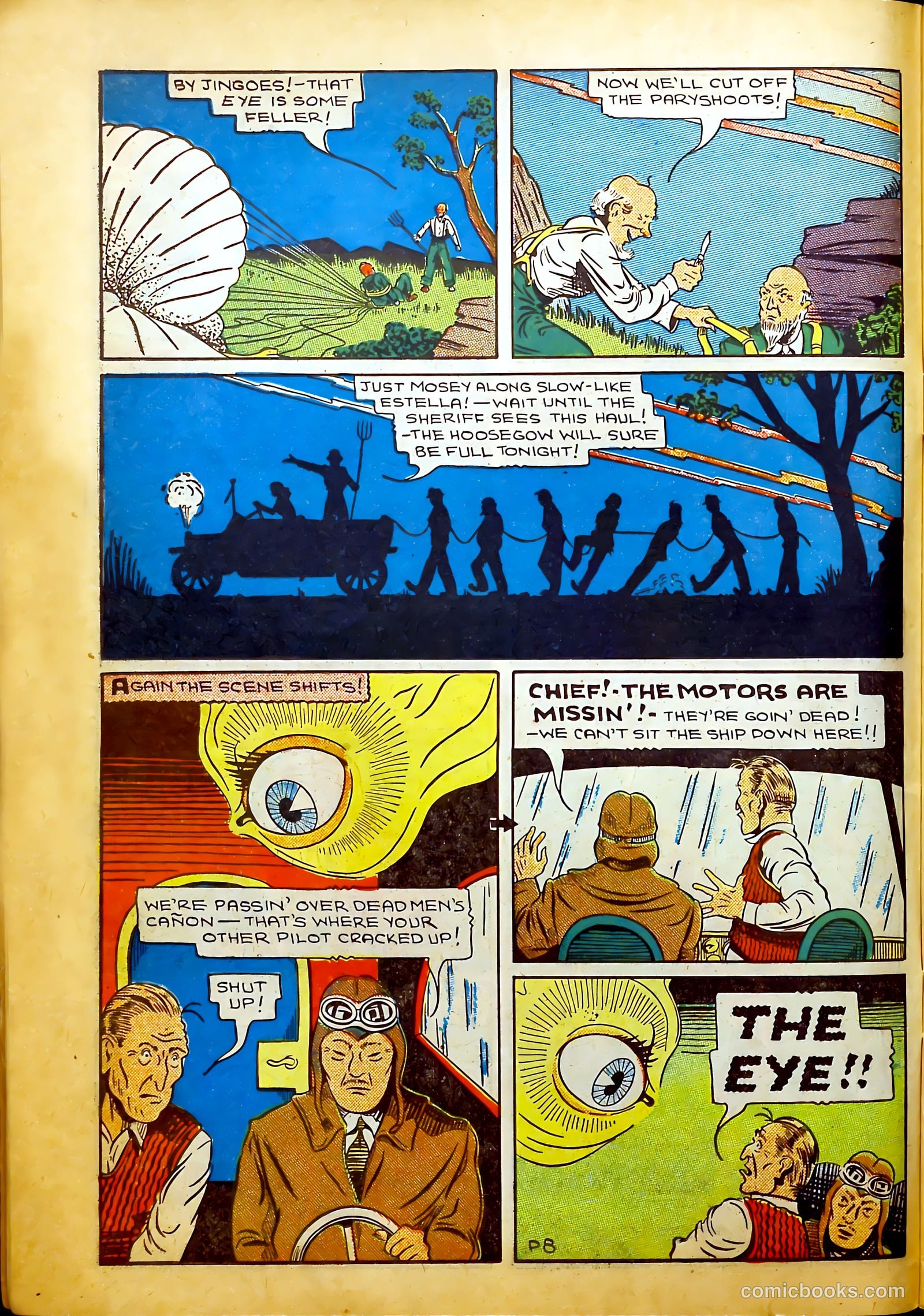 Keen Detective Funnies #20 — page 10 of 68