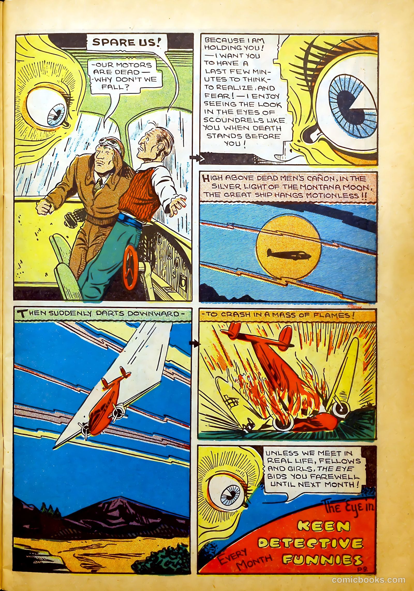 Keen Detective Funnies #20 — page 11 of 68