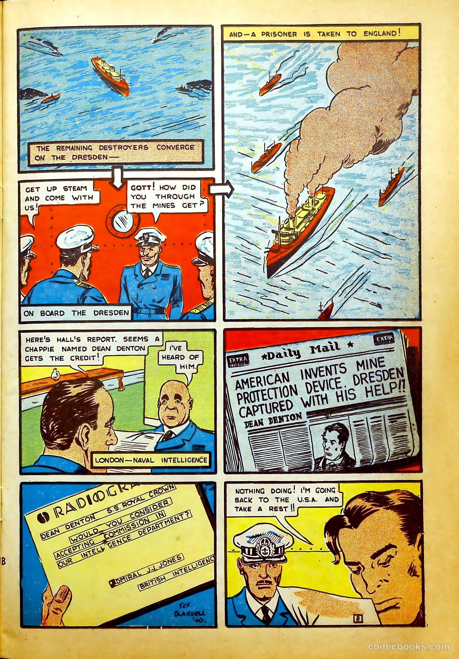 Keen Detective Funnies #20 — page 19 of 68
