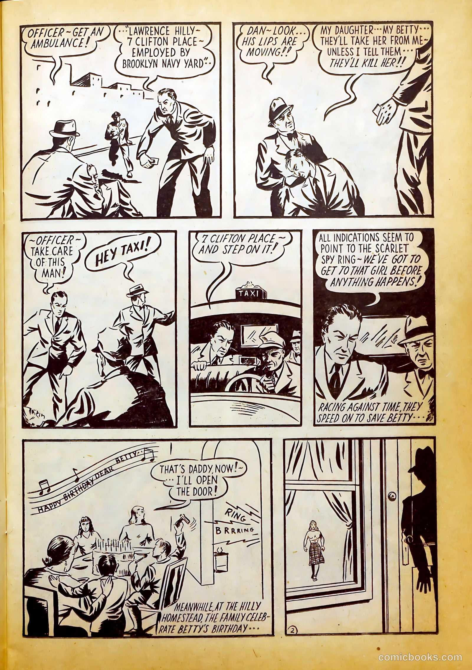 Keen Detective Funnies #20 — page 21 of 68