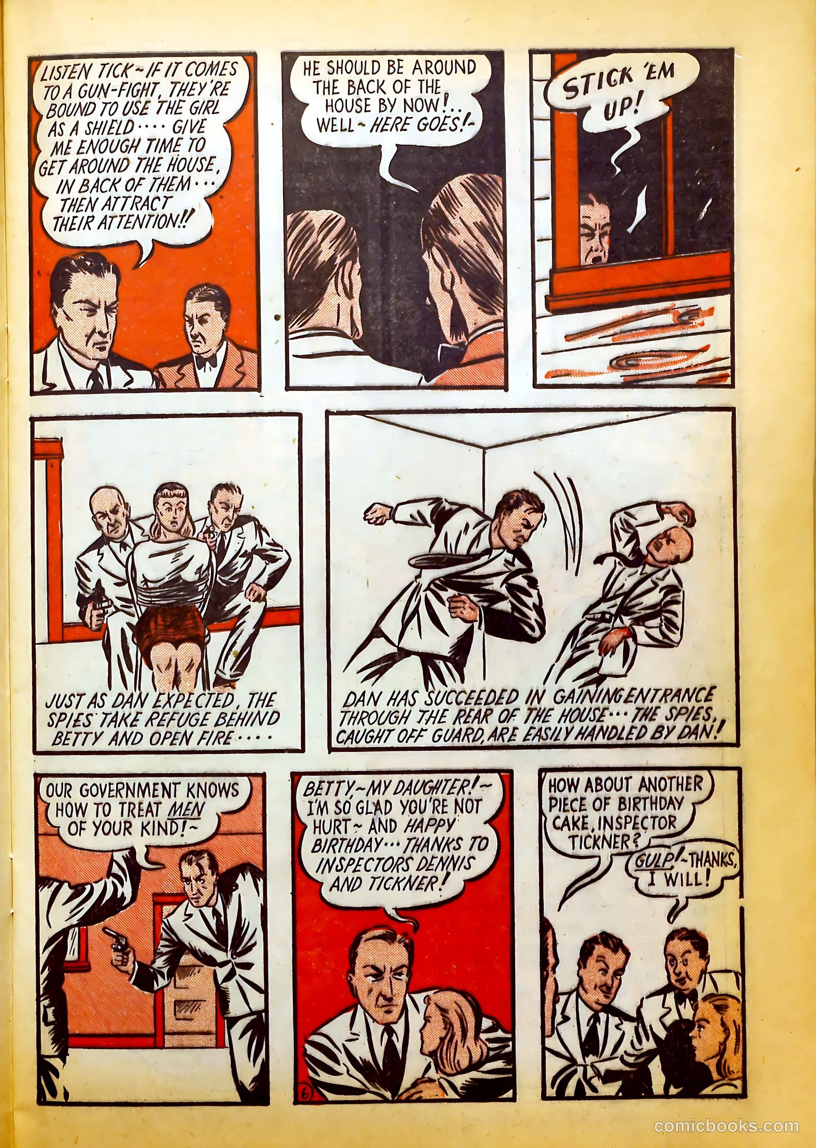Keen Detective Funnies #20 — page 25 of 68
