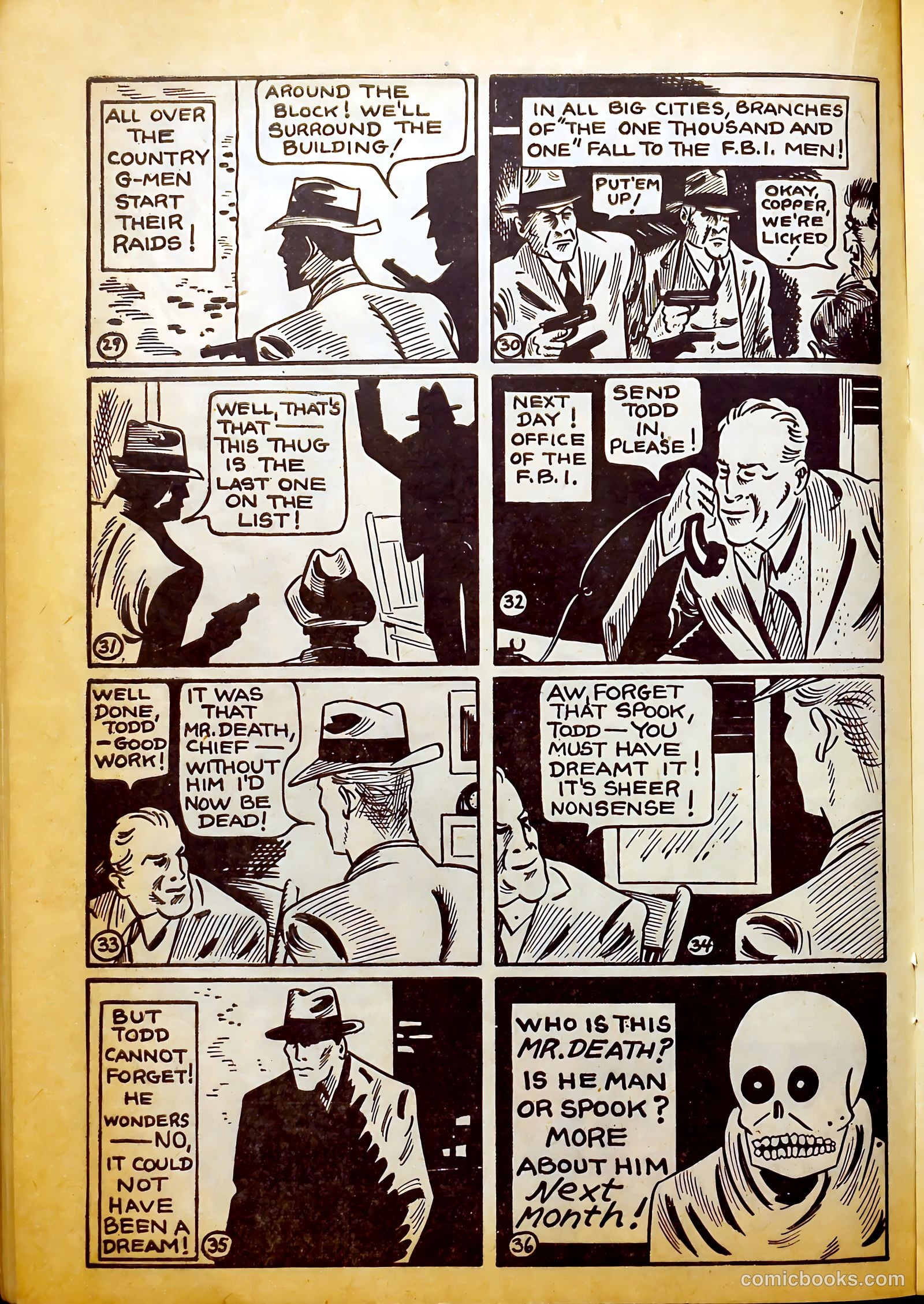 Keen Detective Funnies #20 — page 32 of 68