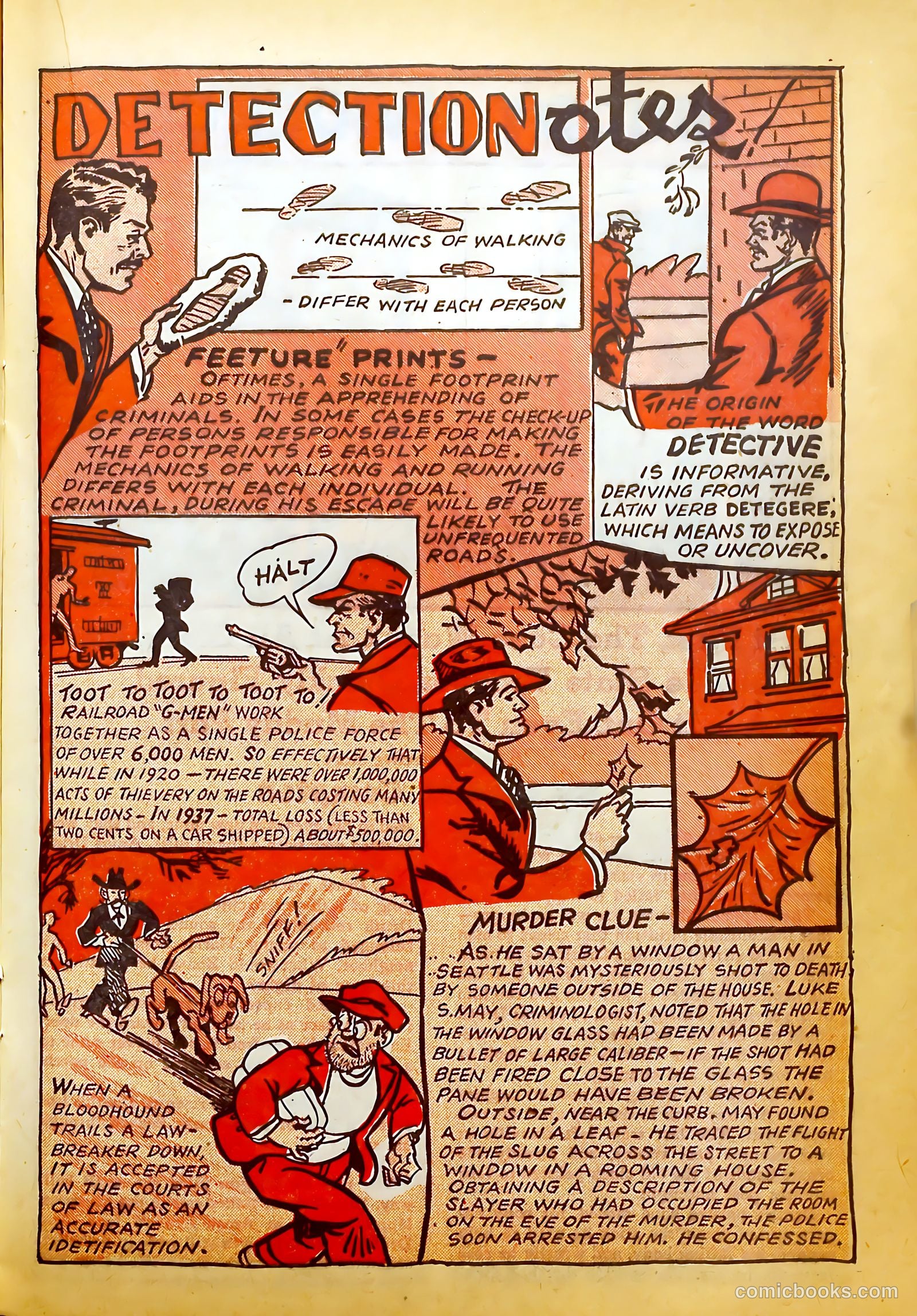 Keen Detective Funnies #20 — page 33 of 68