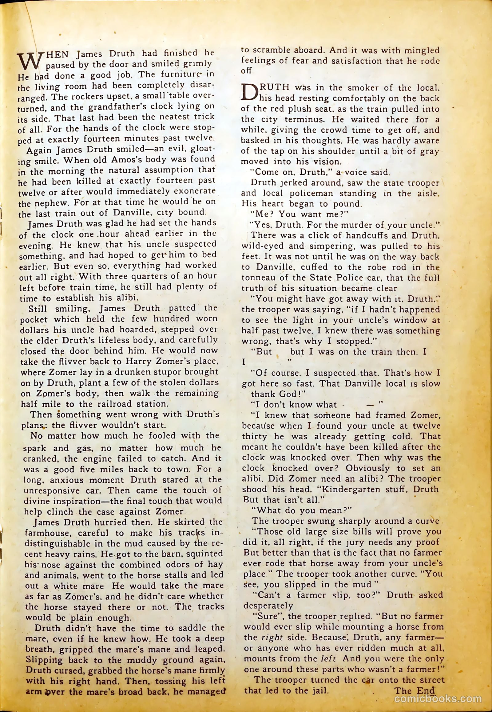 Keen Detective Funnies #20 — page 35 of 68