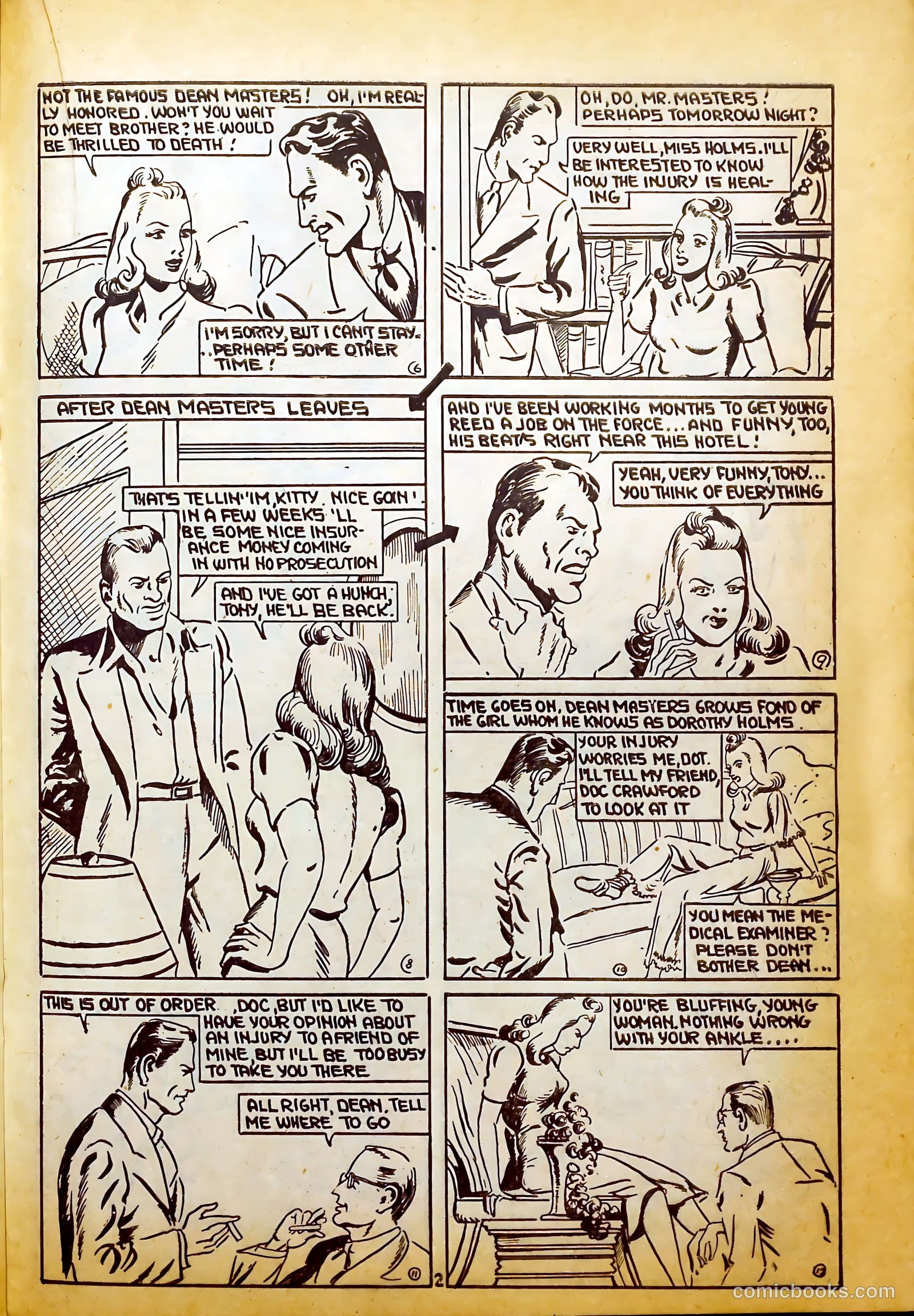Keen Detective Funnies #20 — page 37 of 68