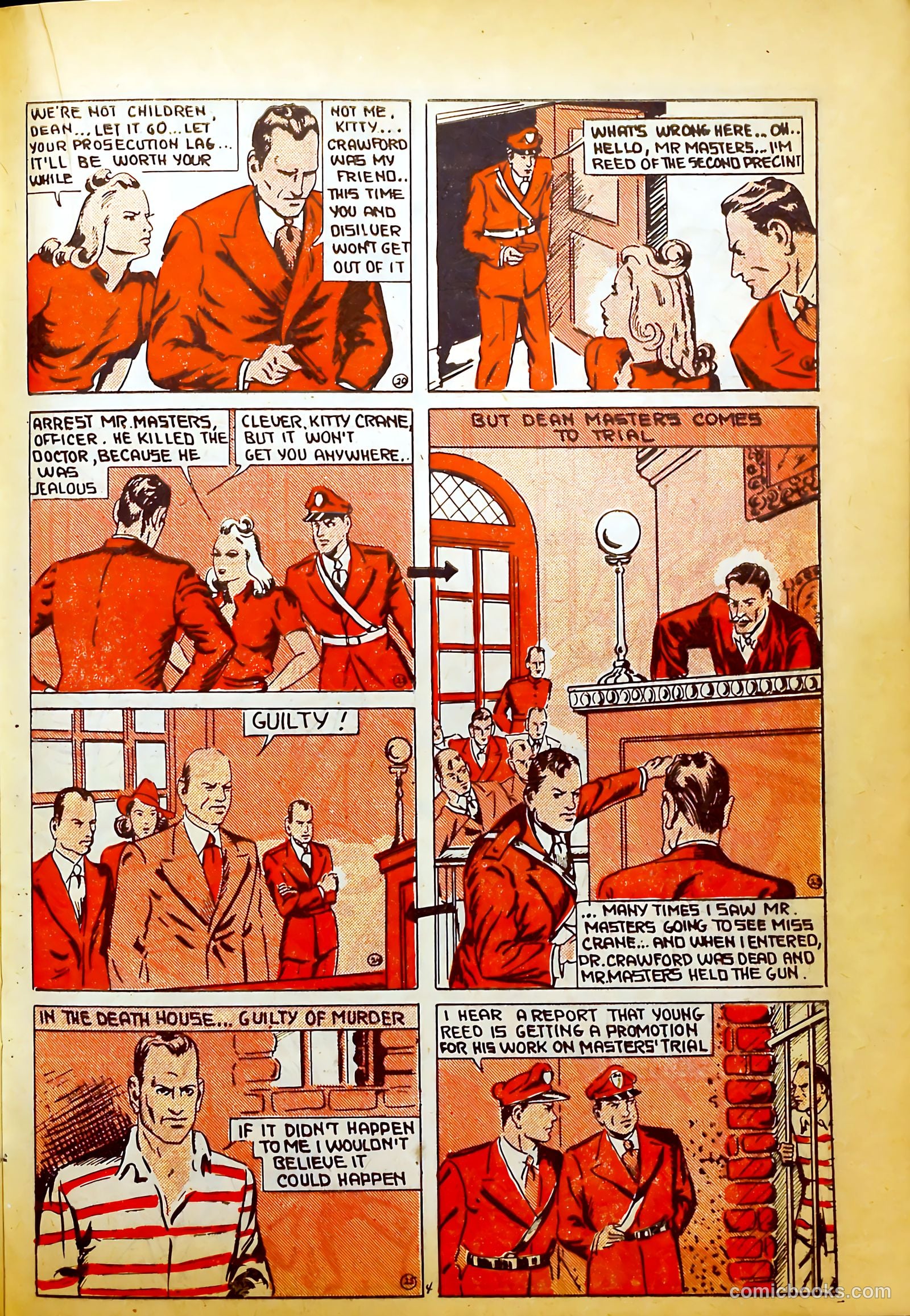Keen Detective Funnies #20 — page 39 of 68