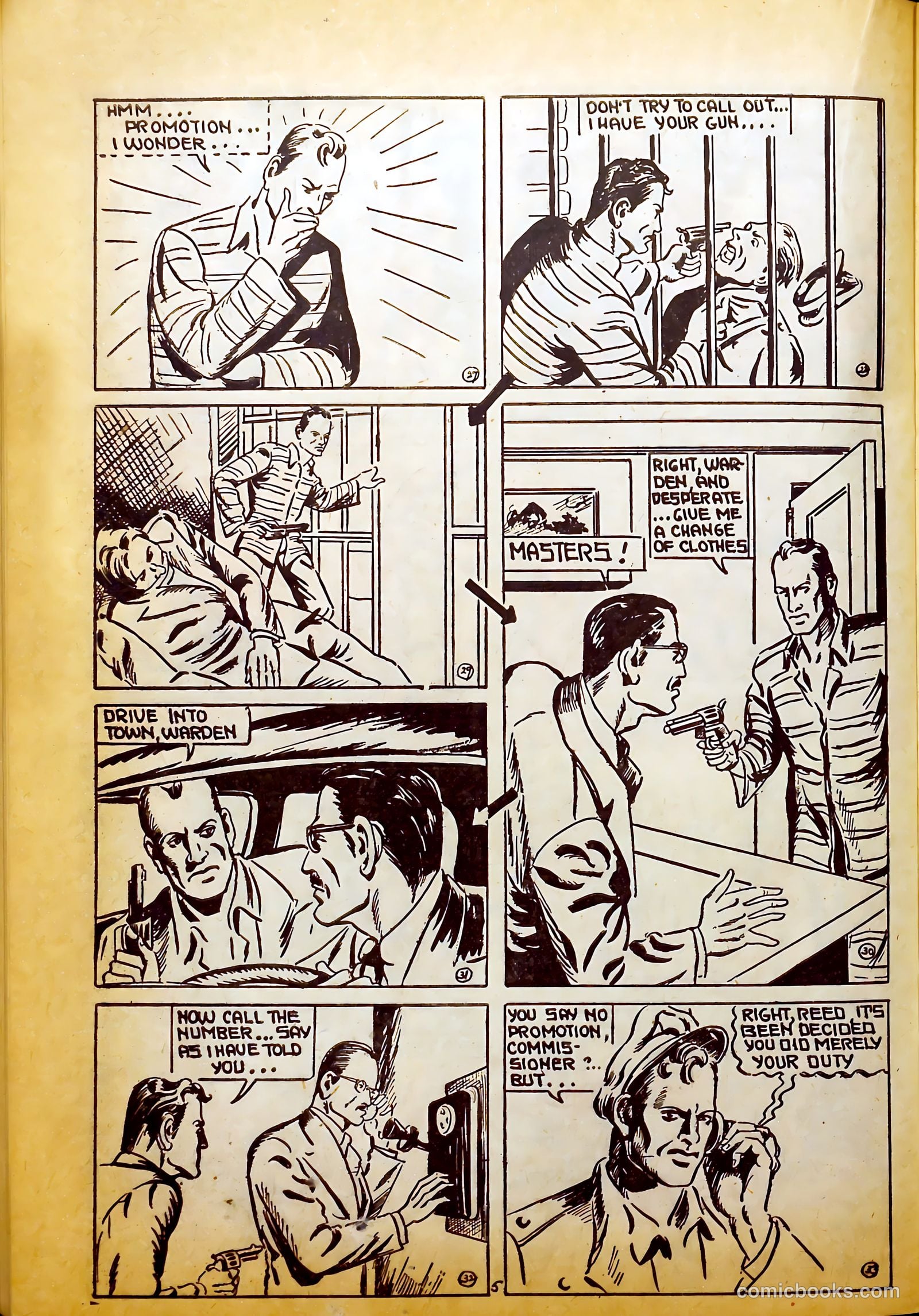 Keen Detective Funnies #20 — page 40 of 68