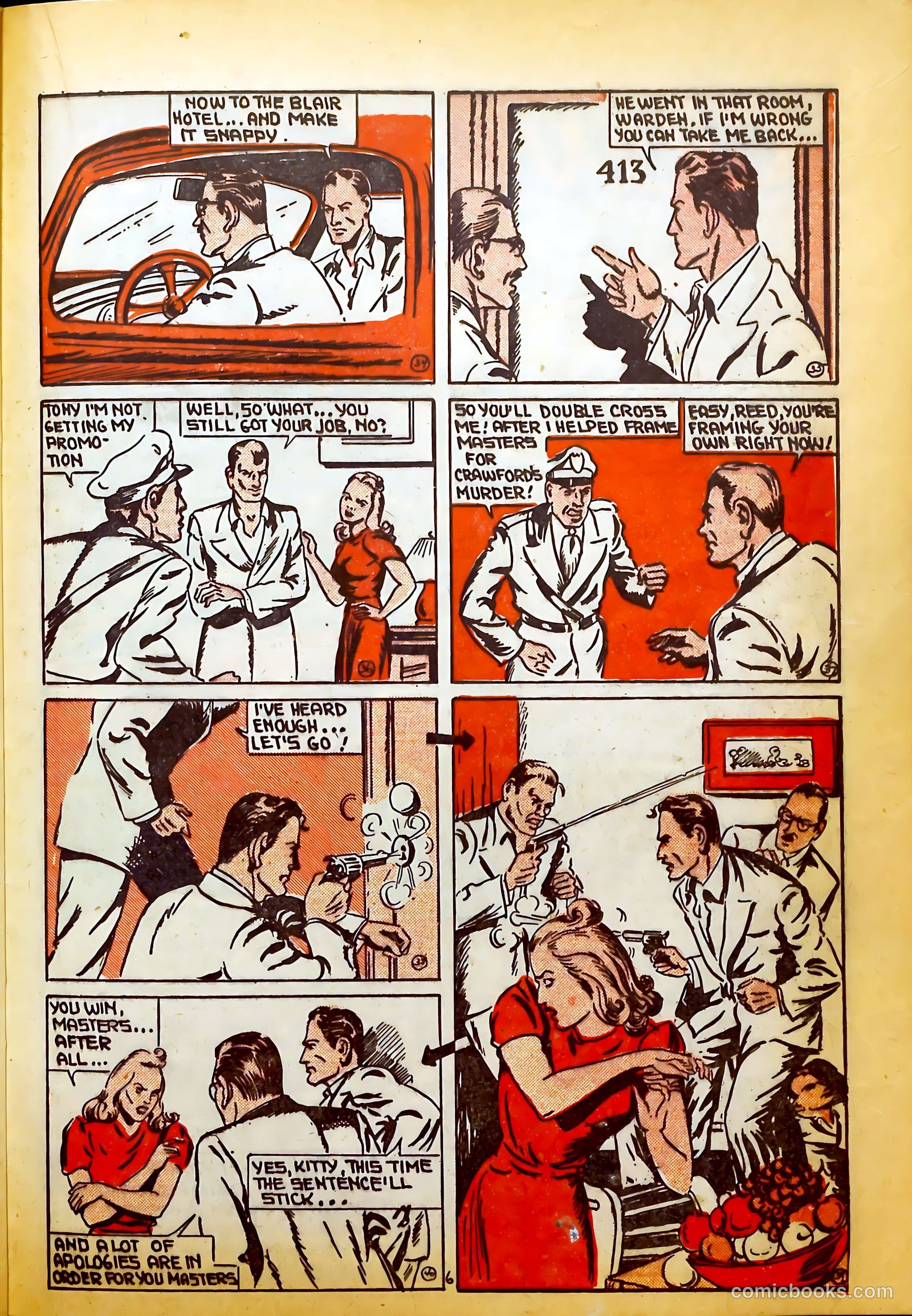 Keen Detective Funnies #20 — page 41 of 68