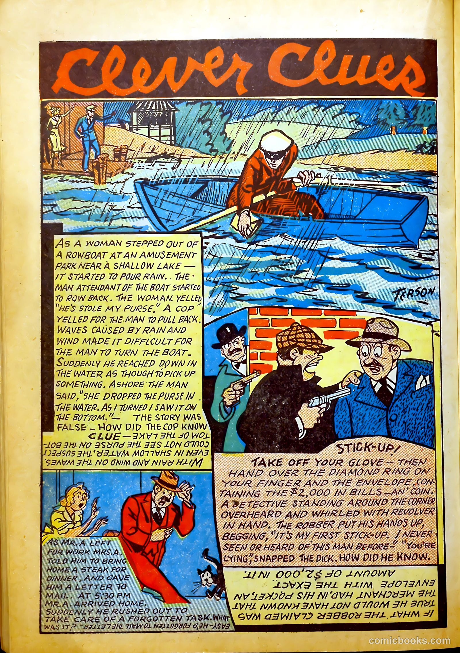 Keen Detective Funnies #20 — page 42 of 68