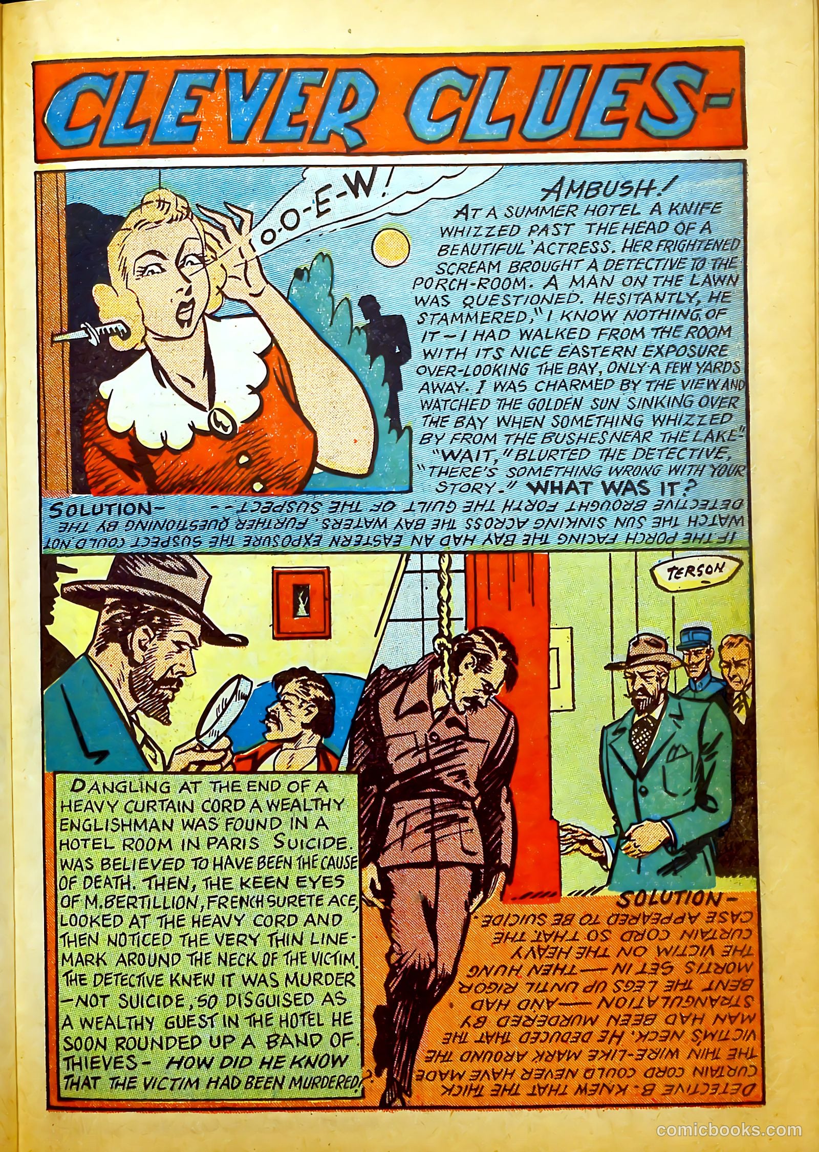 Keen Detective Funnies #20 — page 43 of 68