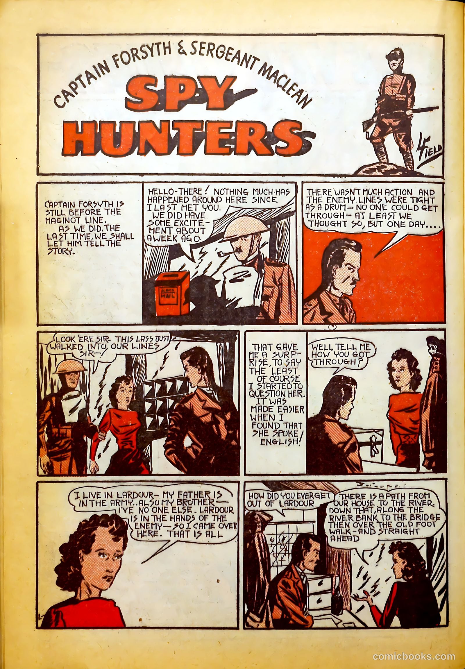 Keen Detective Funnies #20 — page 44 of 68