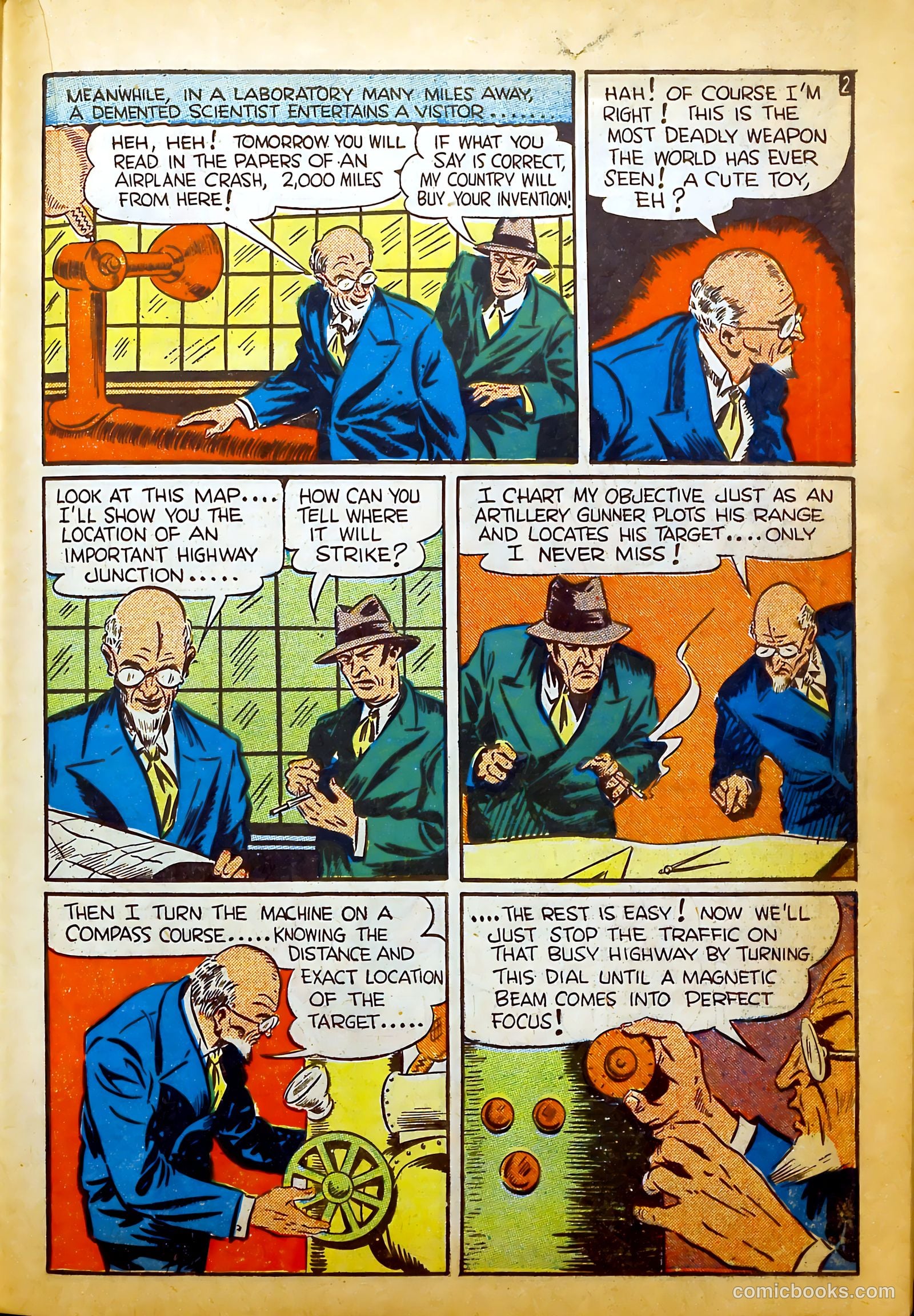 Keen Detective Funnies #20 — page 51 of 68