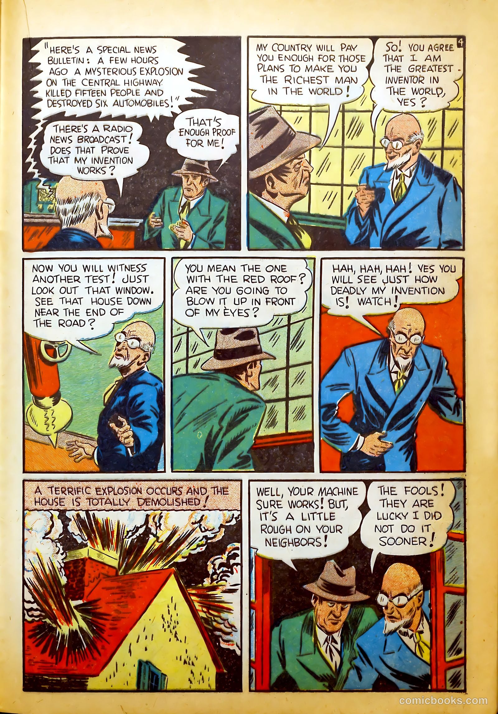 Keen Detective Funnies #20 — page 53 of 68