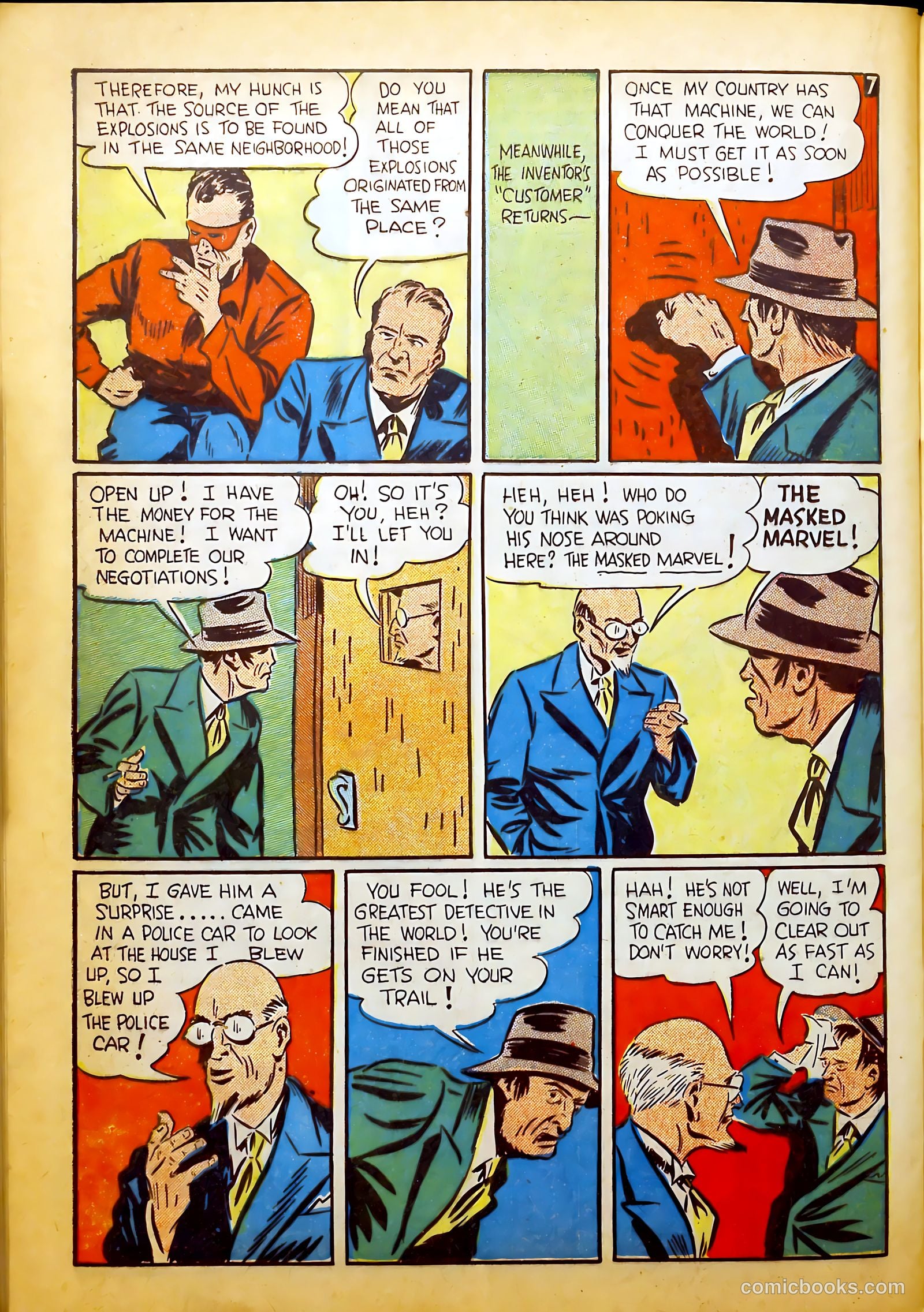 Keen Detective Funnies #20 — page 56 of 68