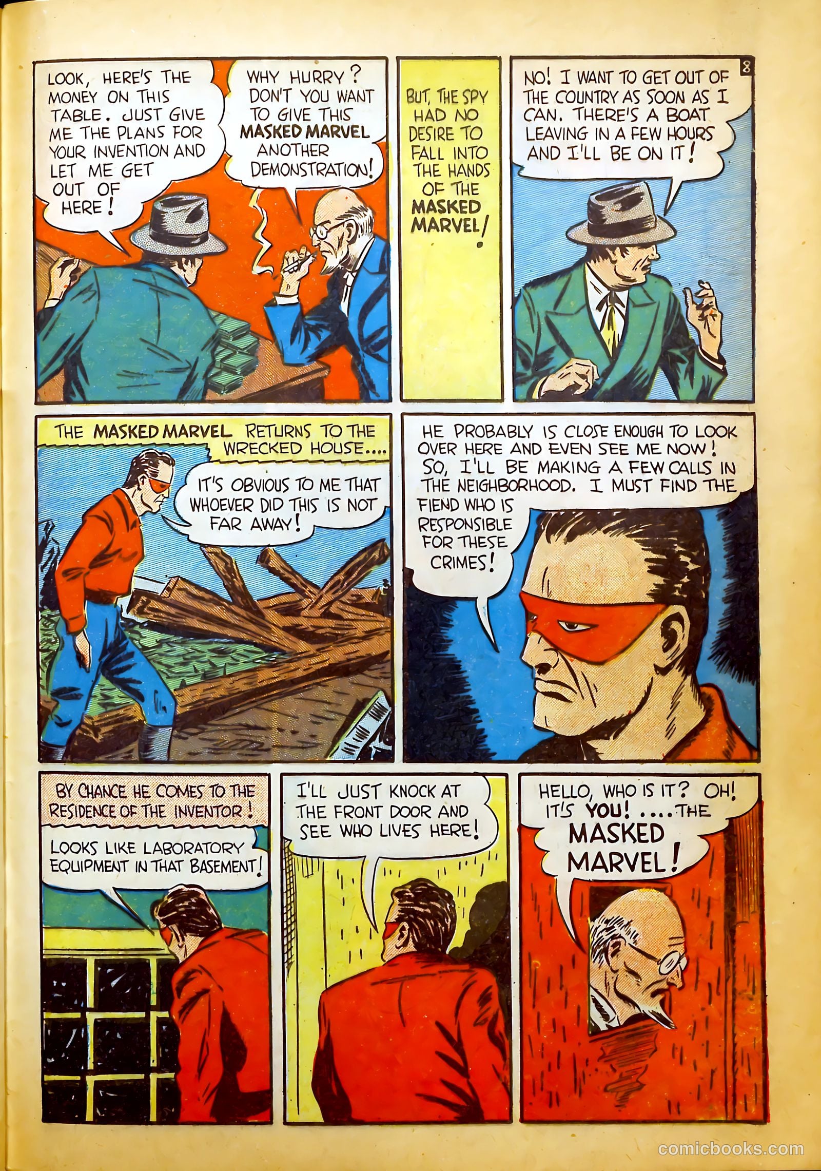 Keen Detective Funnies #20 — page 57 of 68