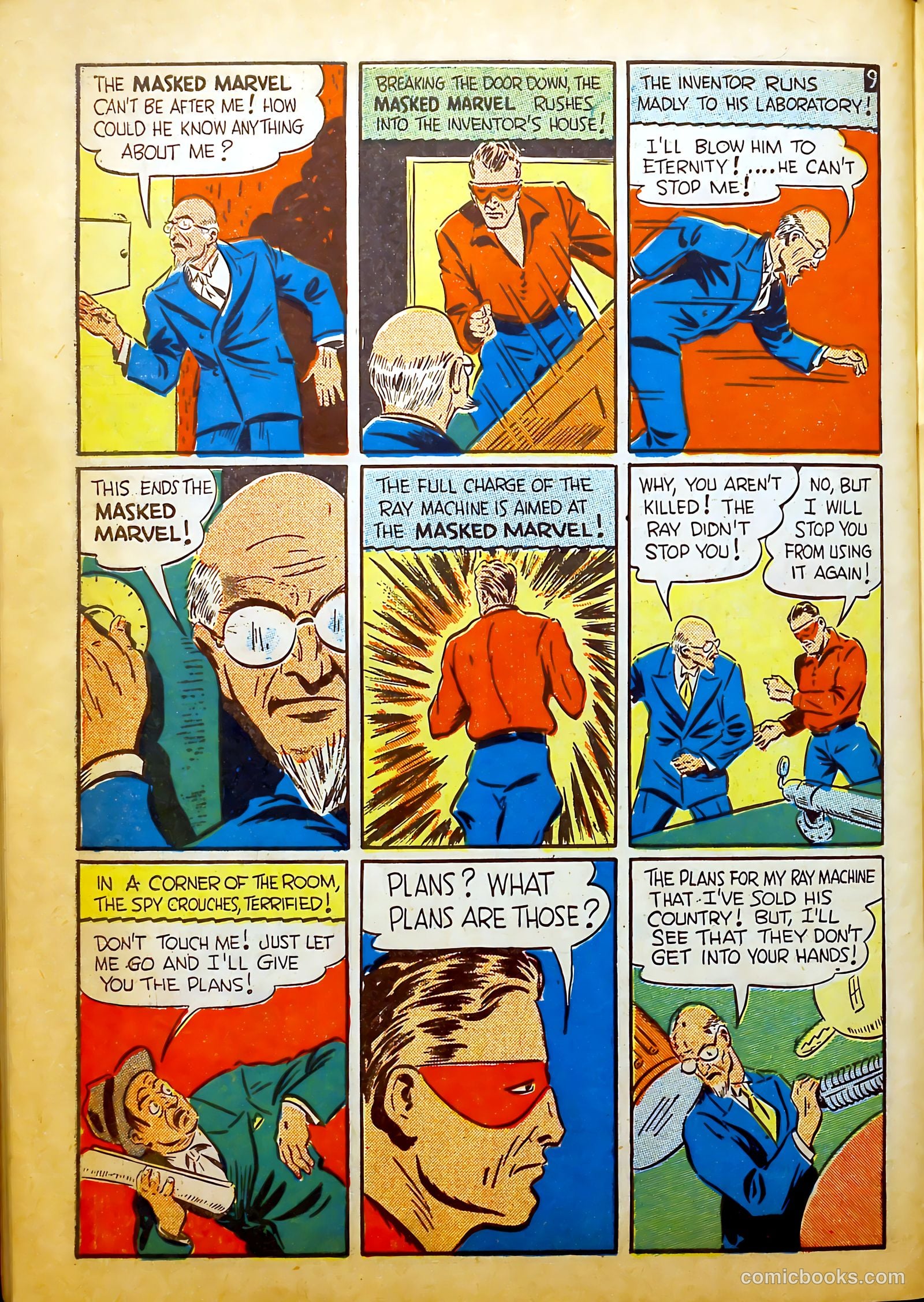 Keen Detective Funnies #20 — page 58 of 68