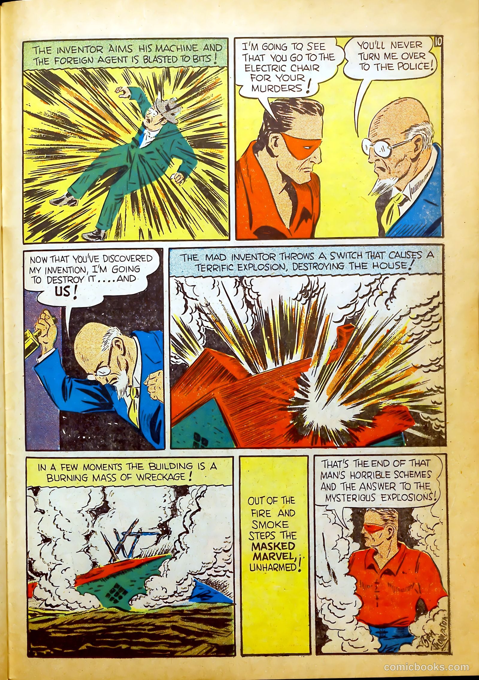 Keen Detective Funnies #20 — page 59 of 68