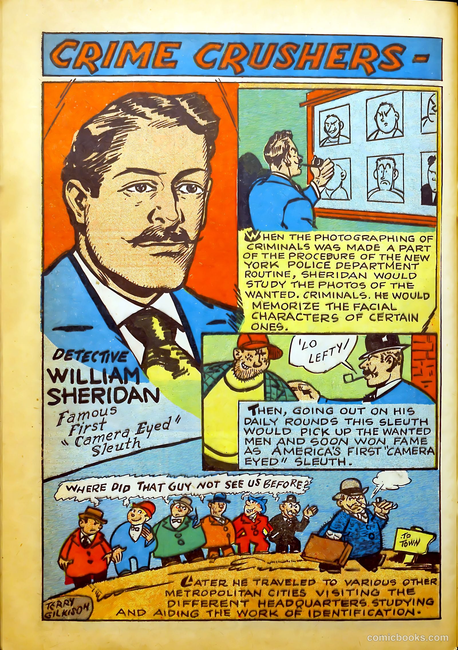 Keen Detective Funnies #20 — page 60 of 68