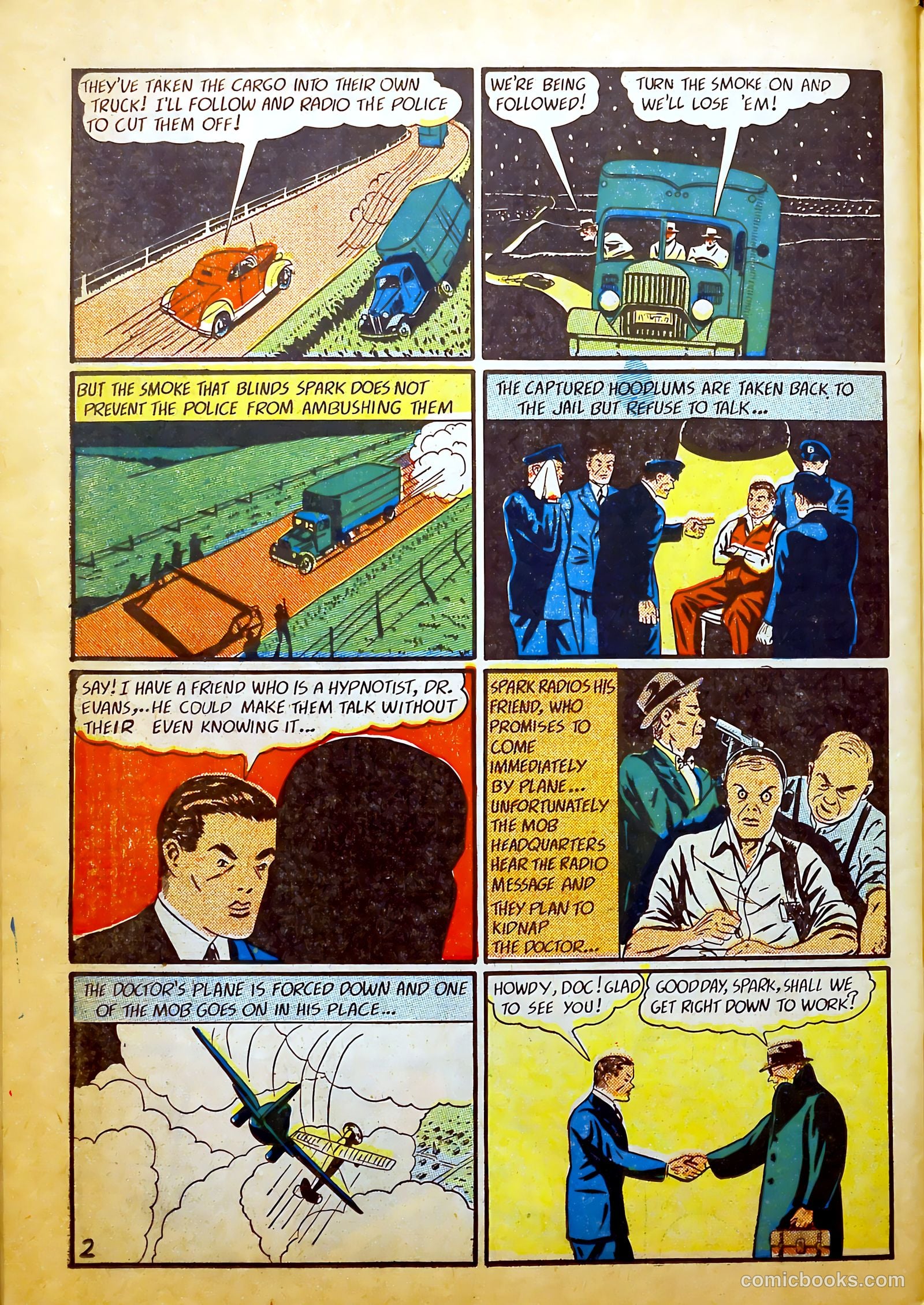 Keen Detective Funnies #20 — page 62 of 68