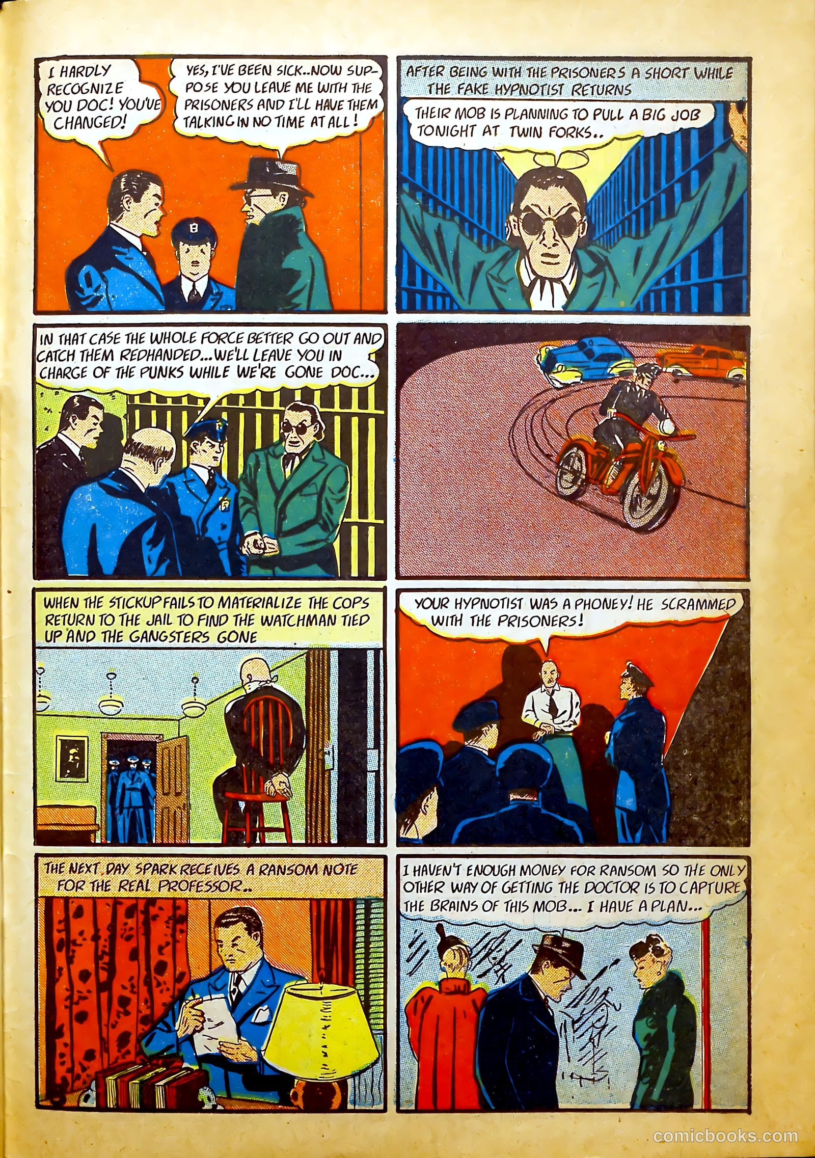 Keen Detective Funnies #20 — page 63 of 68