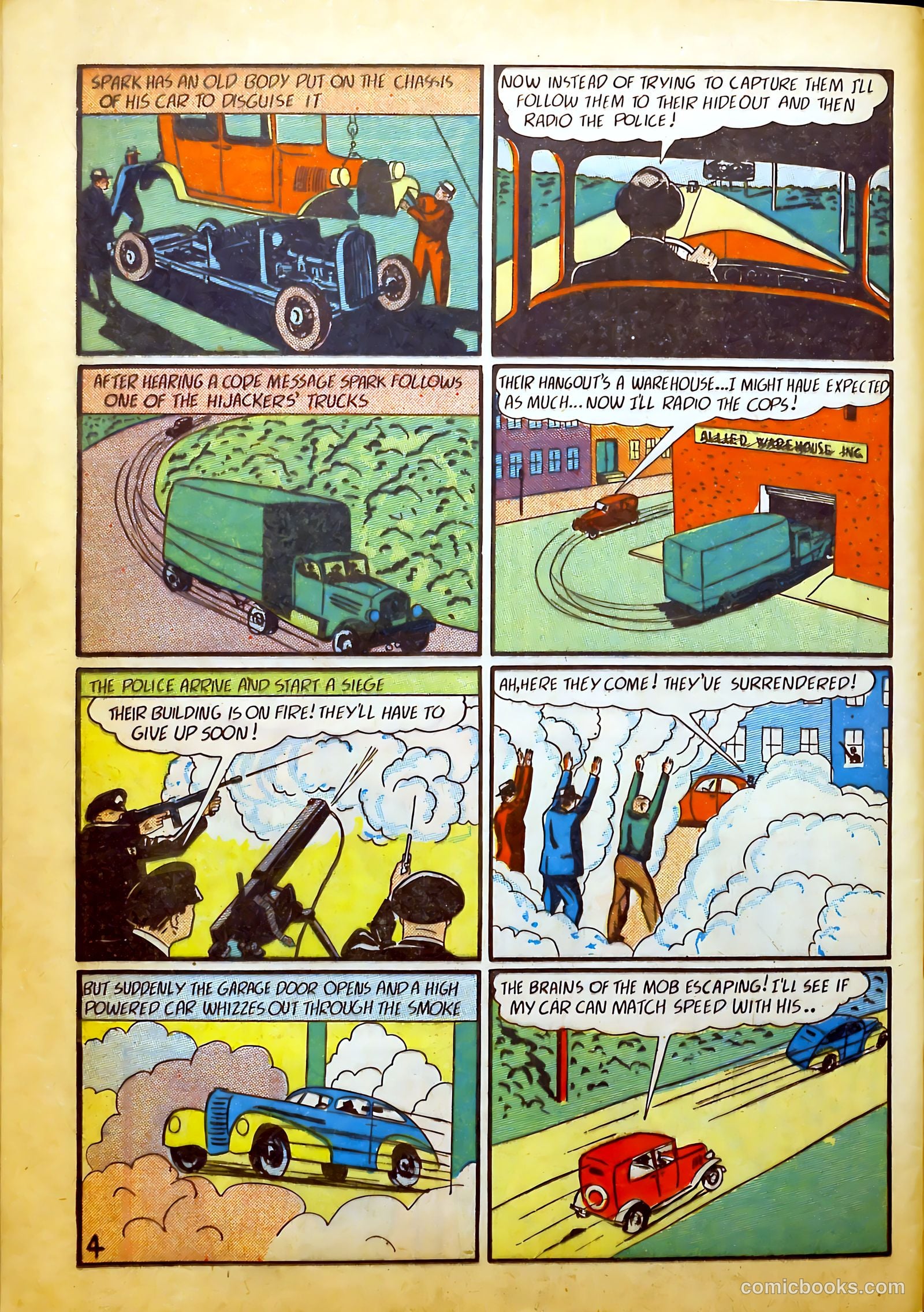 Keen Detective Funnies #20 — page 64 of 68