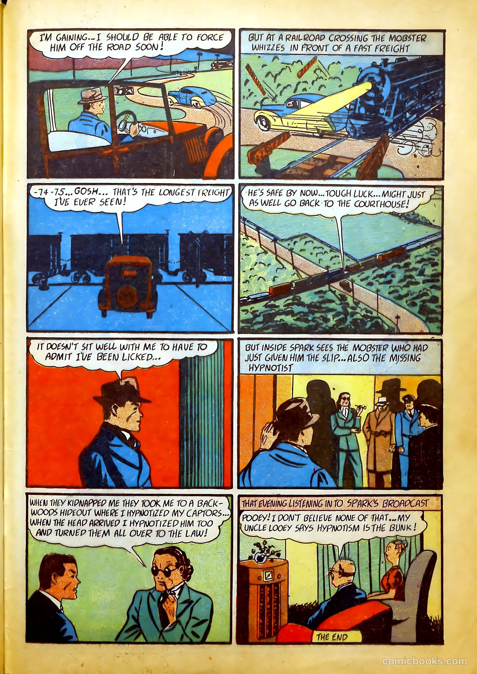 Keen Detective Funnies #20 — page 65 of 68