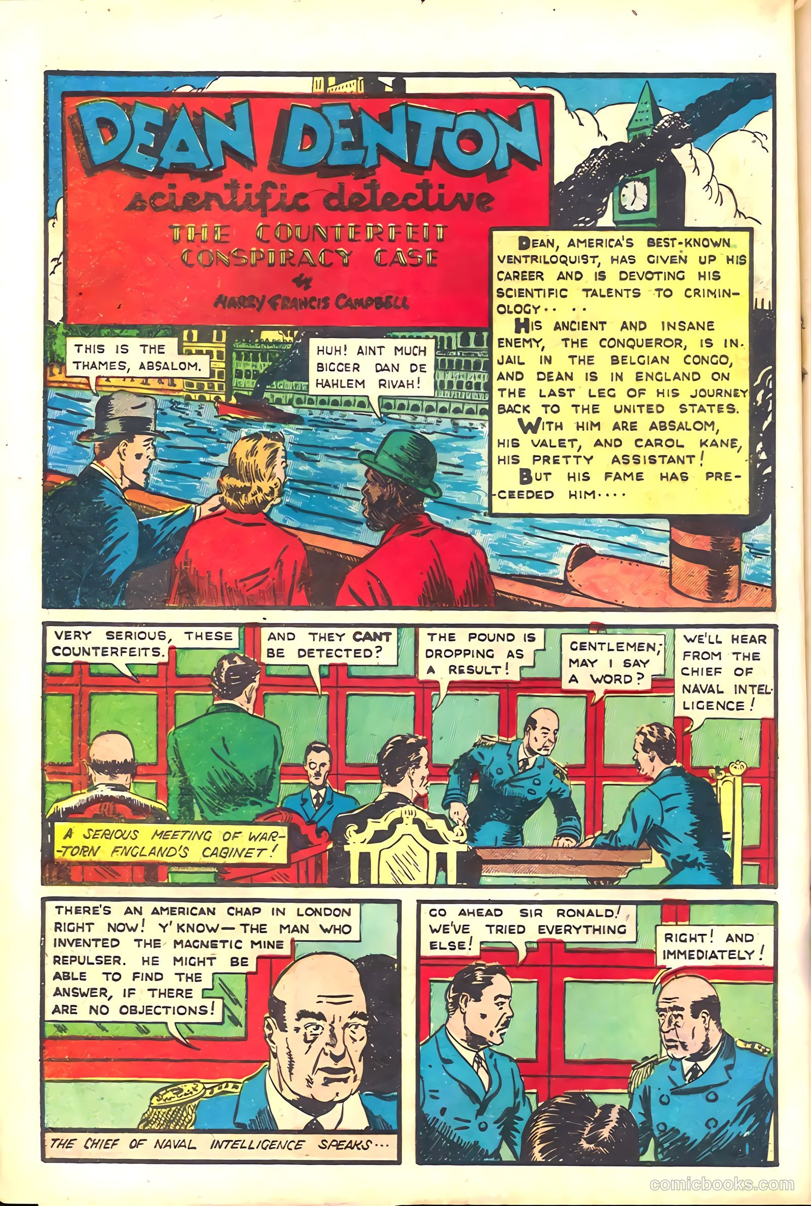 Keen Detective Funnies #21 — page 12 of 68