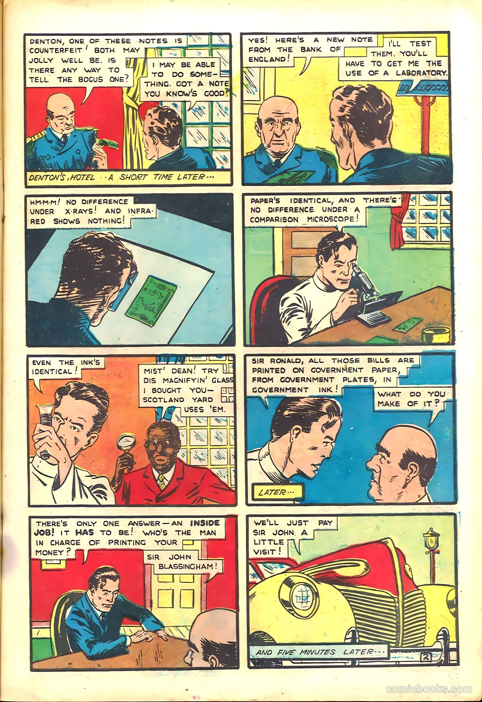 Keen Detective Funnies #21 — page 13 of 68