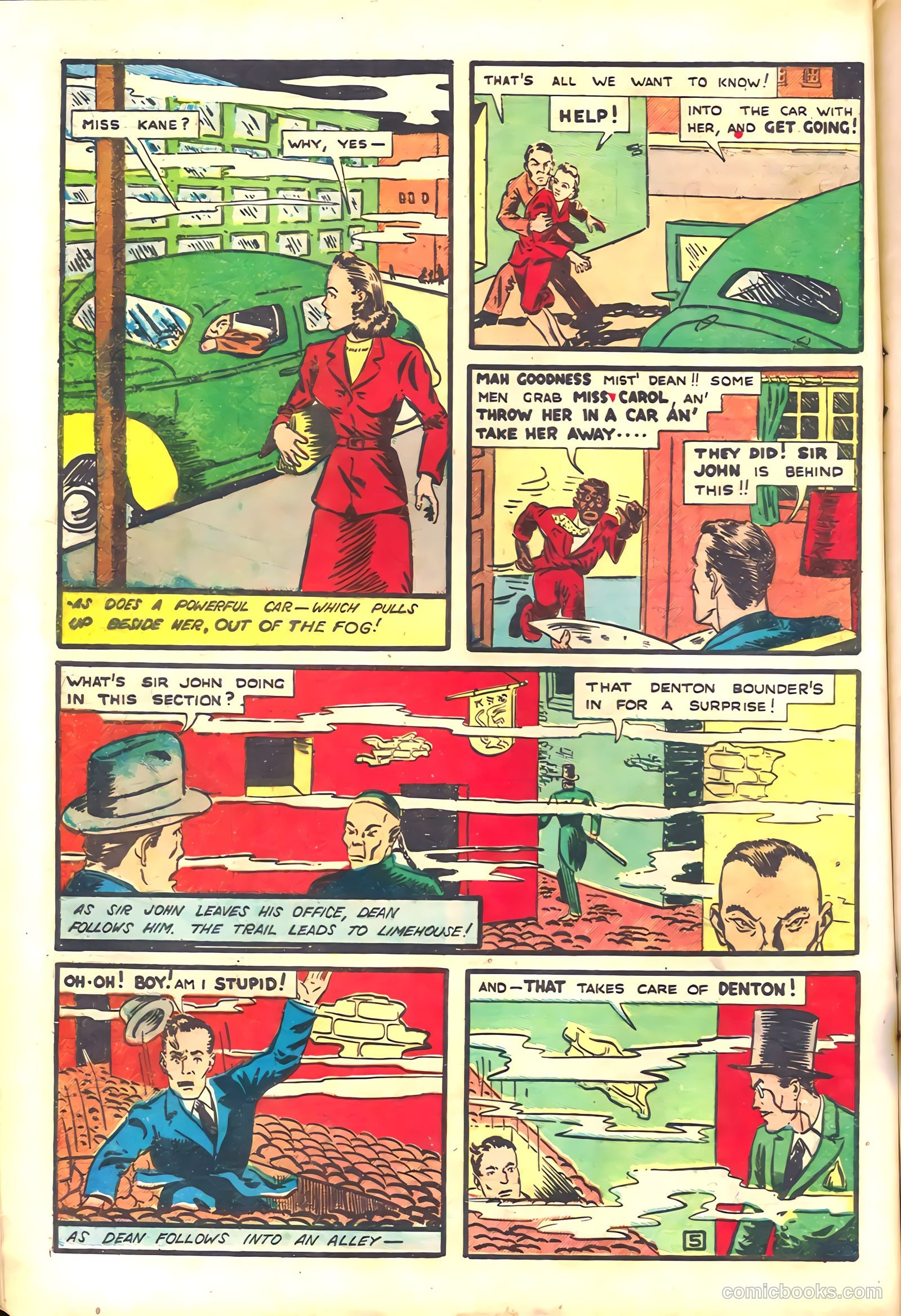 Keen Detective Funnies #21 — page 16 of 68