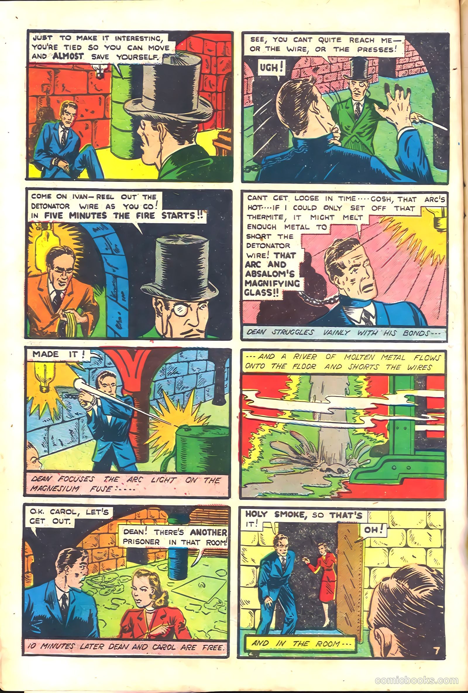 Keen Detective Funnies #21 — page 18 of 68