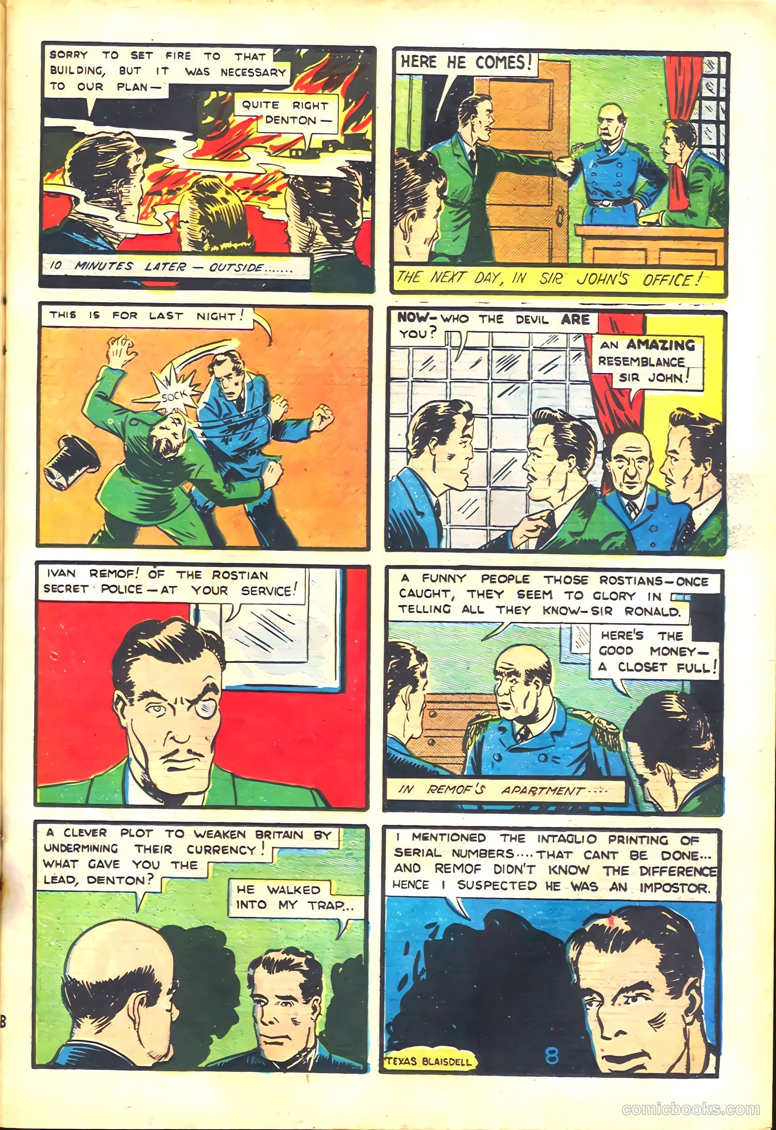 Keen Detective Funnies #21 — page 19 of 68