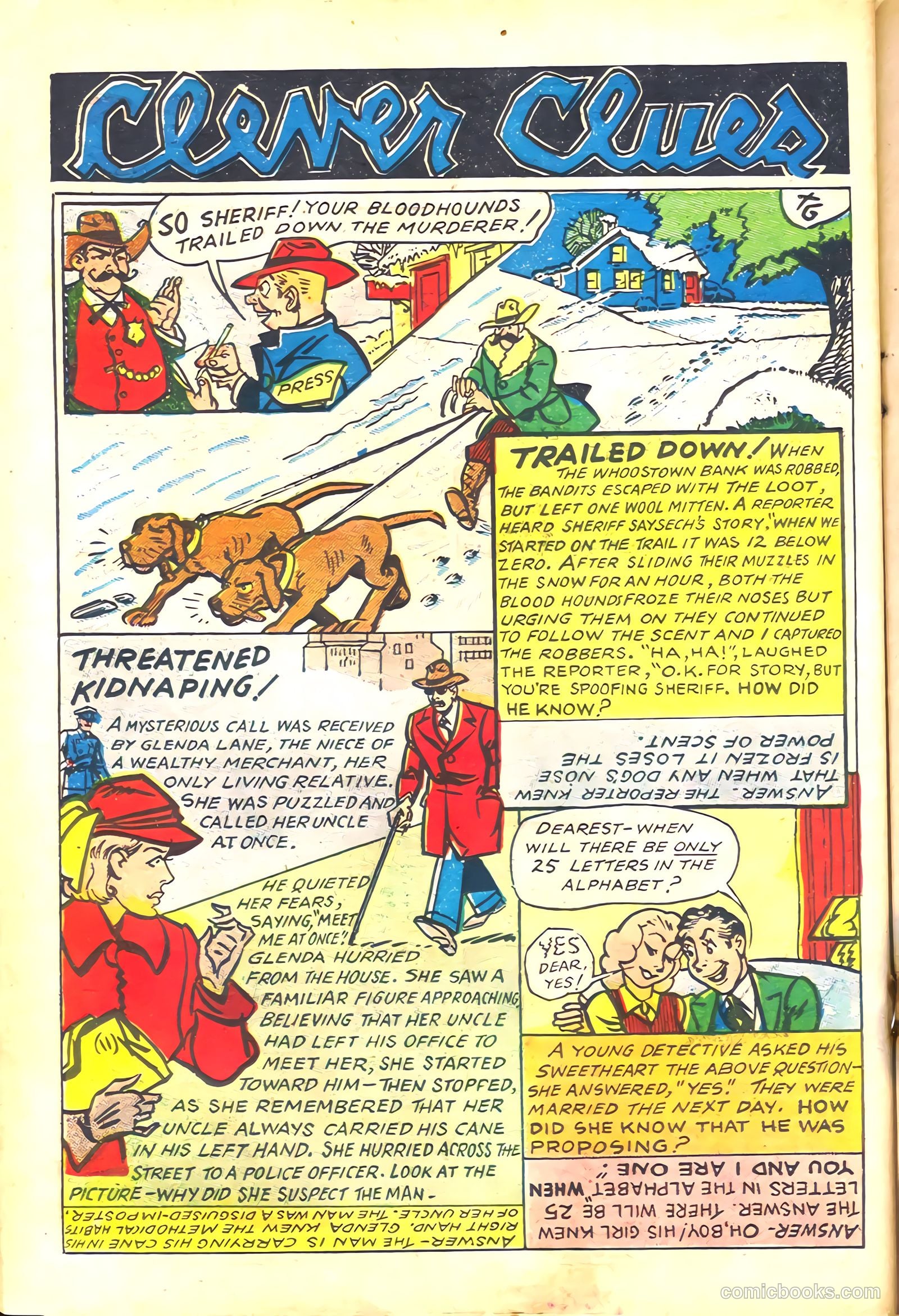 Keen Detective Funnies #21 — page 26 of 68