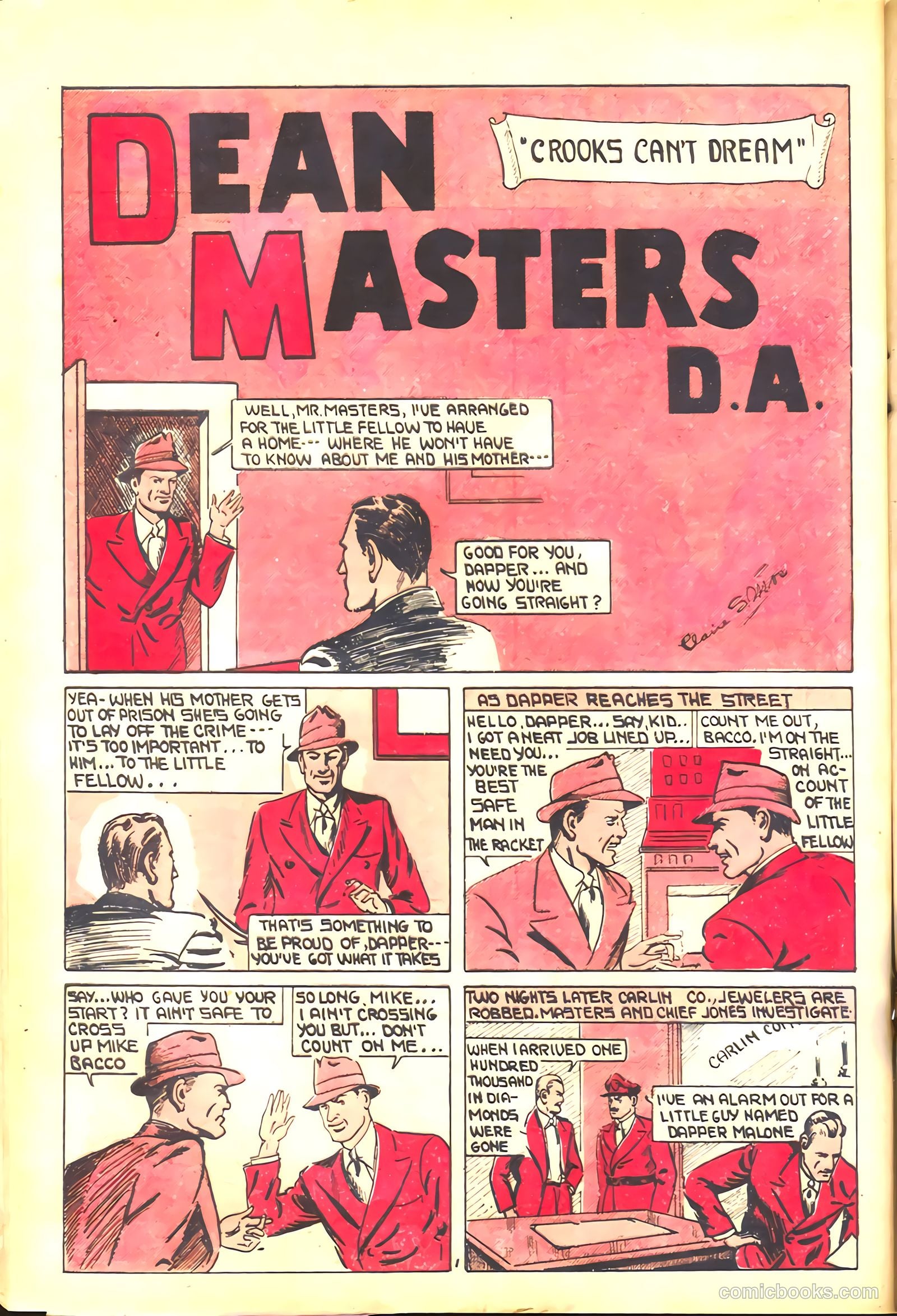 Keen Detective Funnies #21 — page 28 of 68