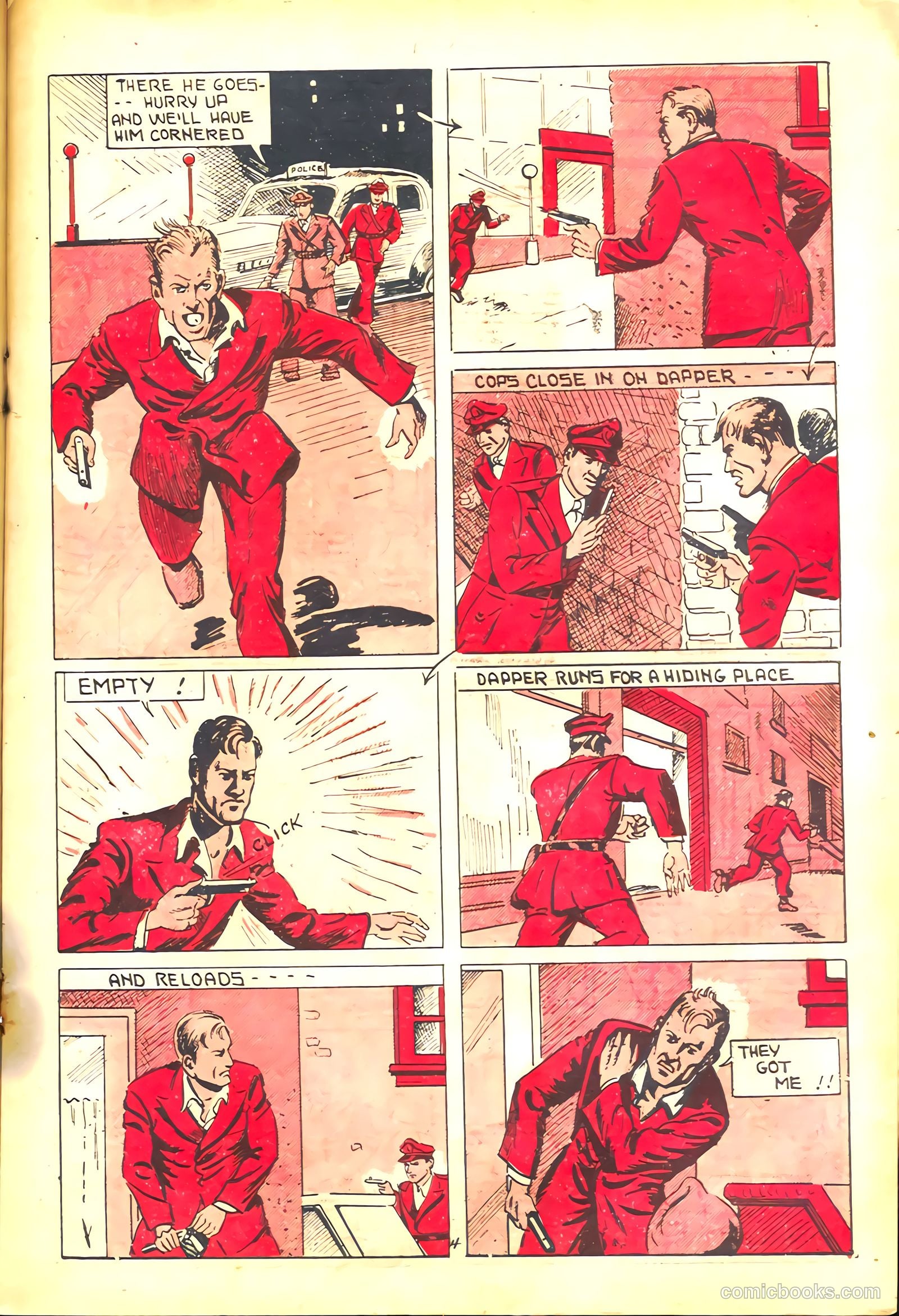 Keen Detective Funnies #21 — page 31 of 68