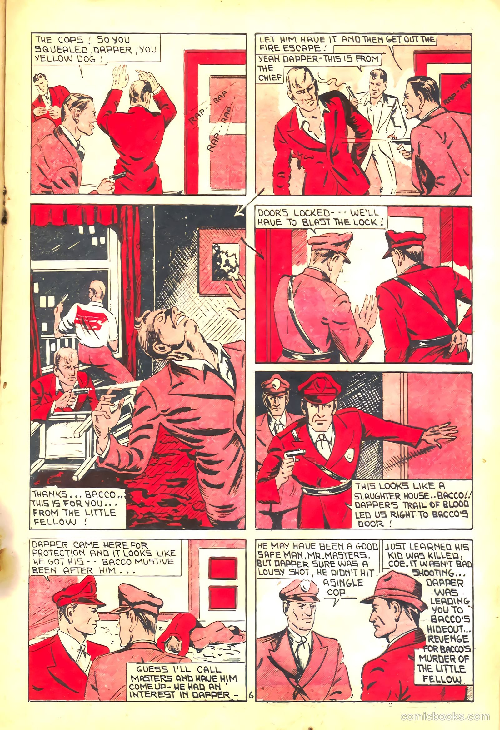 Keen Detective Funnies #21 — page 33 of 68